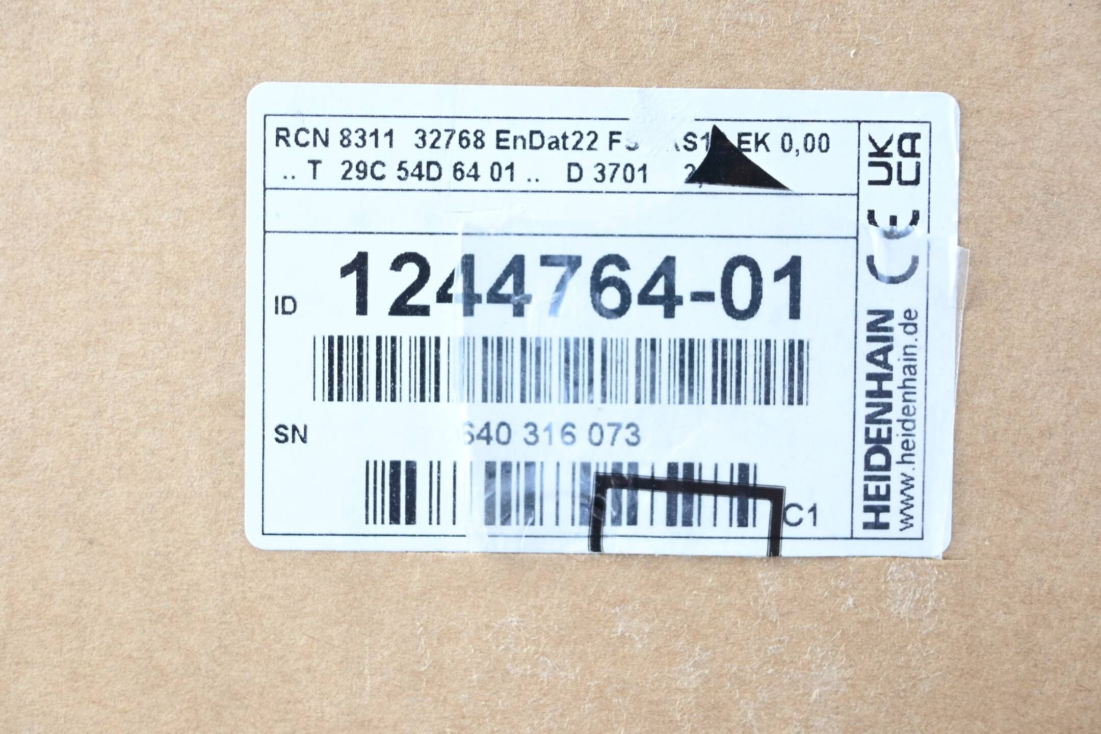 Heidenhain Absolutes Winkelmessgerät RCN 8311 ( 1244764-01 ) Ver. C1