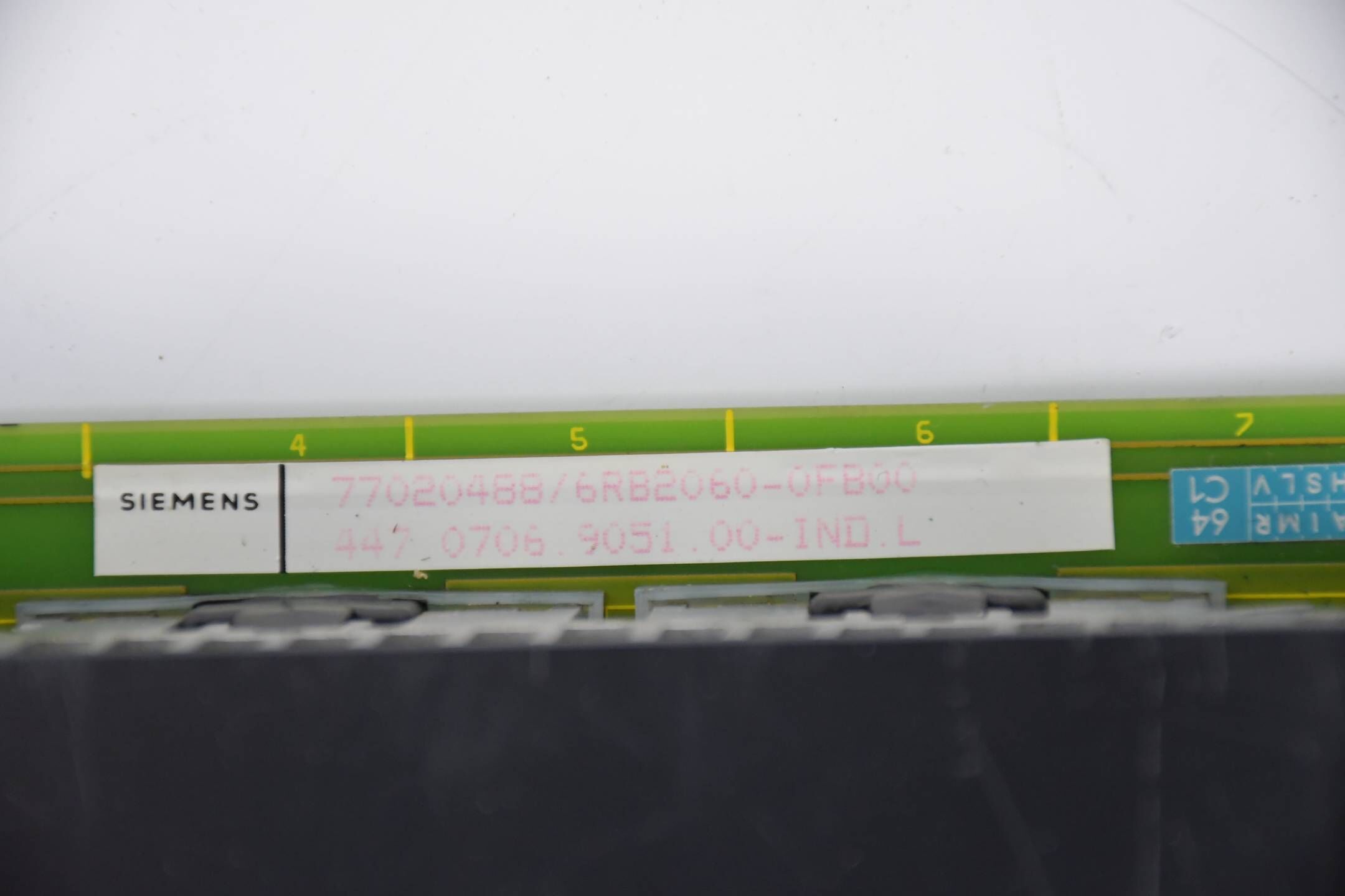 Siemens Simodrive DC-VSA FBG Leistungsteil, 60/180A 1/2 Achse 6RB2060-0FB00