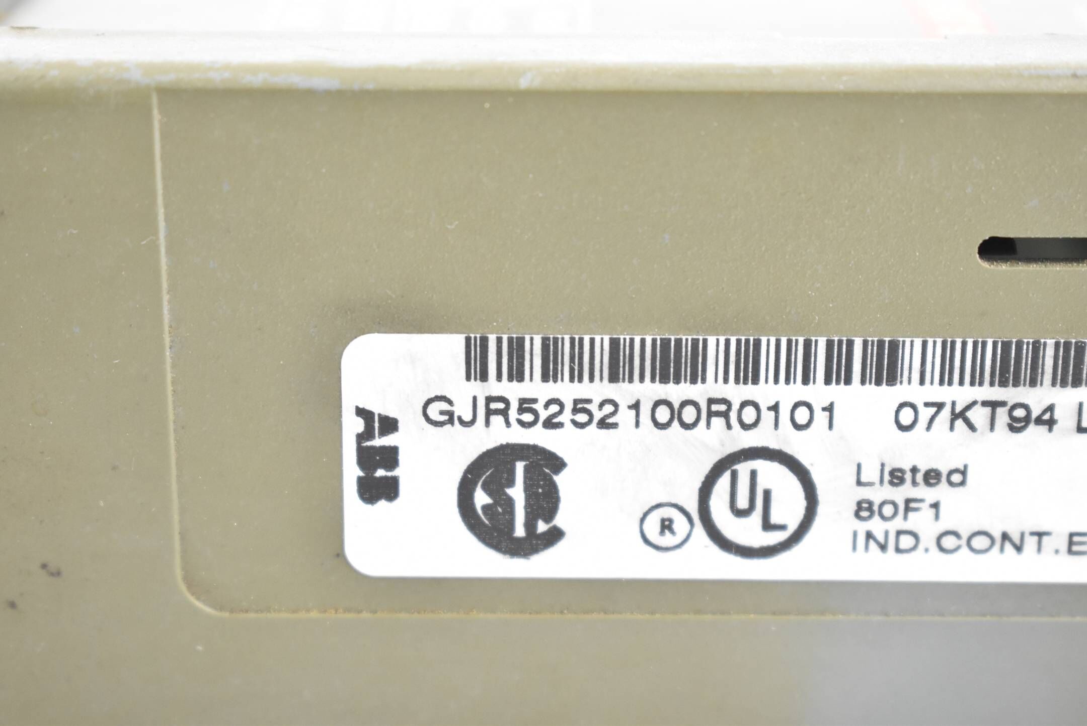 ABB Advant Controller 31 Basic Unit GJR5252100R0101