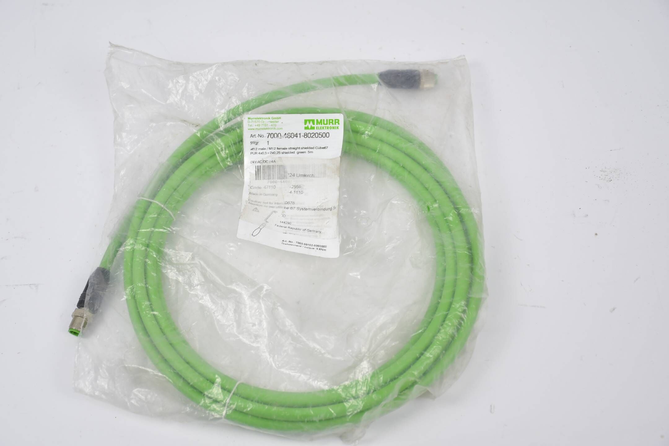 Murr Elektronik Systemverbindung 5M 7000-46041-8020500