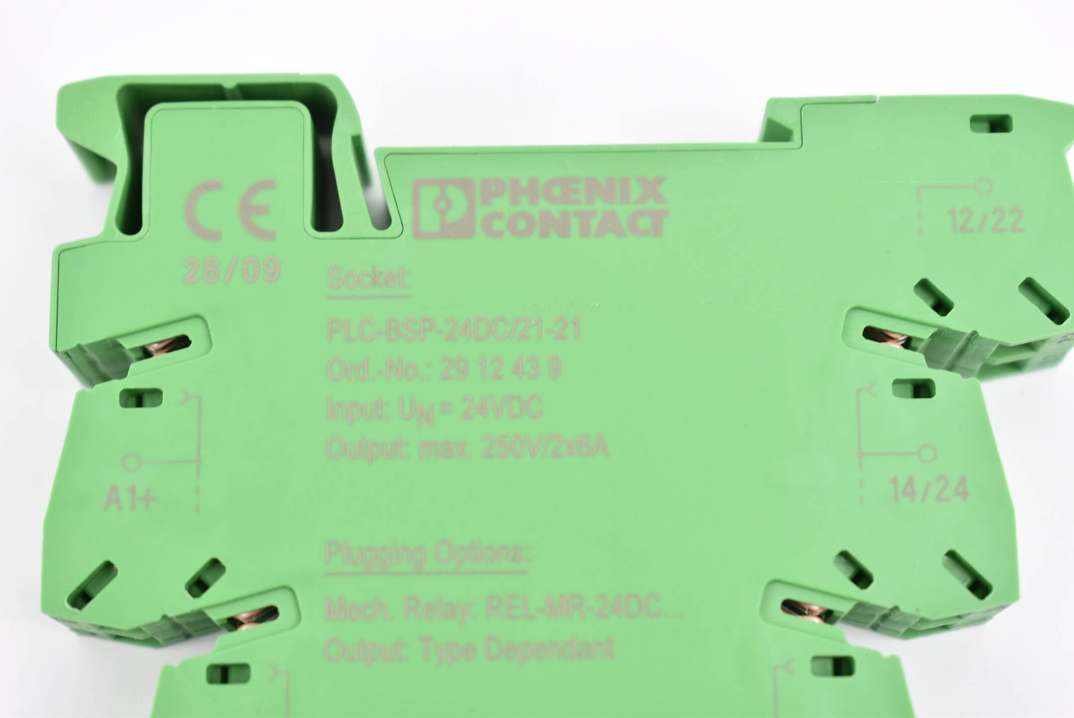 Phoenix Contact PLC-BSP-24DC/21-21 ( 2912439 ) inkl. 2961192