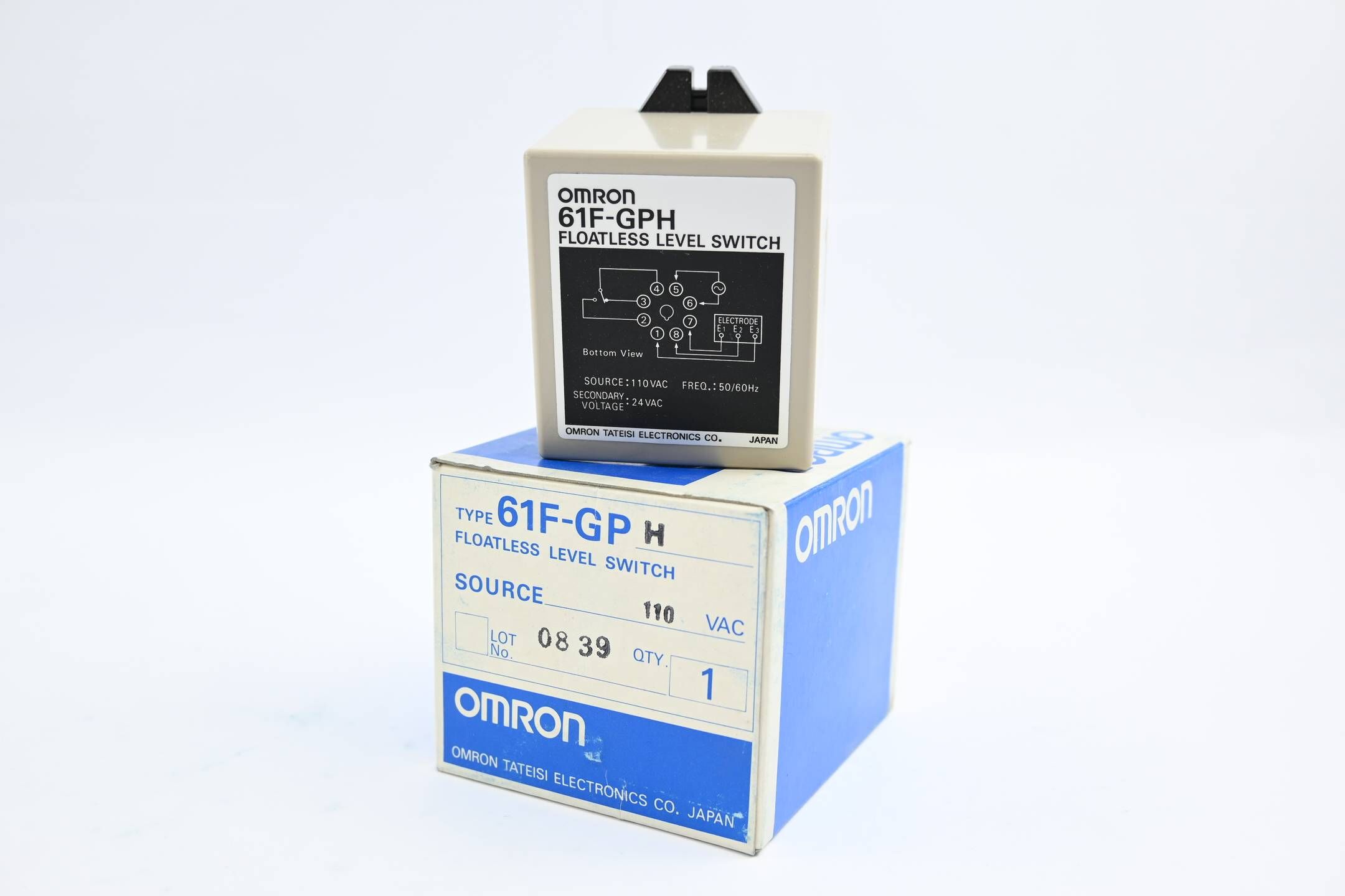 Omron Floatless Level Switch 110 VAC ( 61F-GPH )