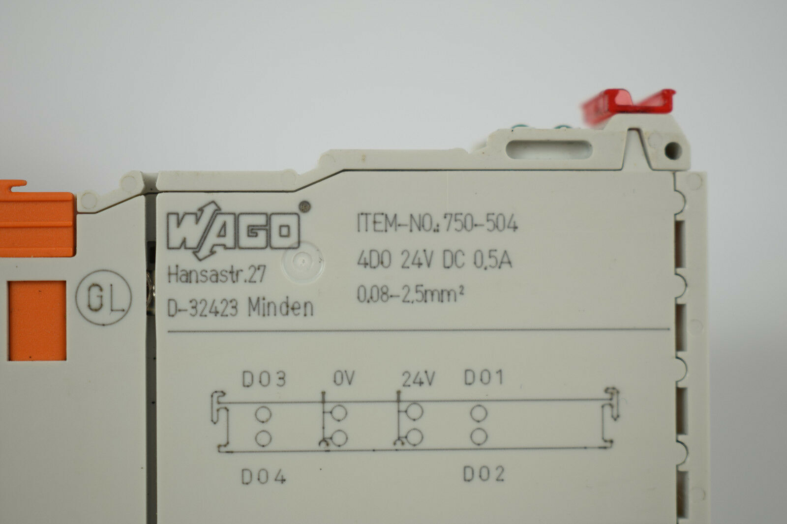 WAGO 4-Kanal-Digitalausgang 750-504