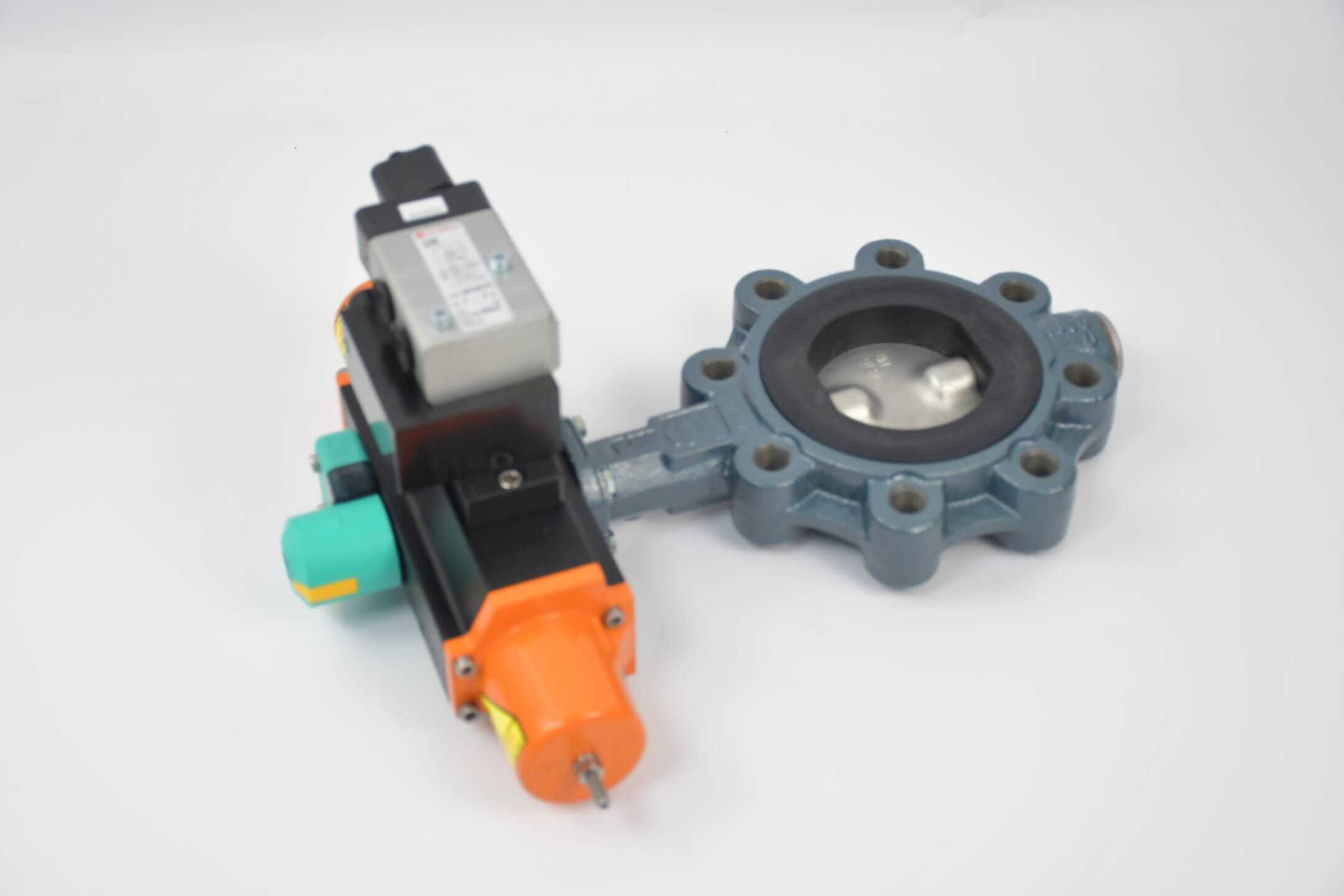 Ebro Armaturen Pneumatischer Antrieb EB5.1 SYS 60 inkl. Anflanschklappe Z014-A