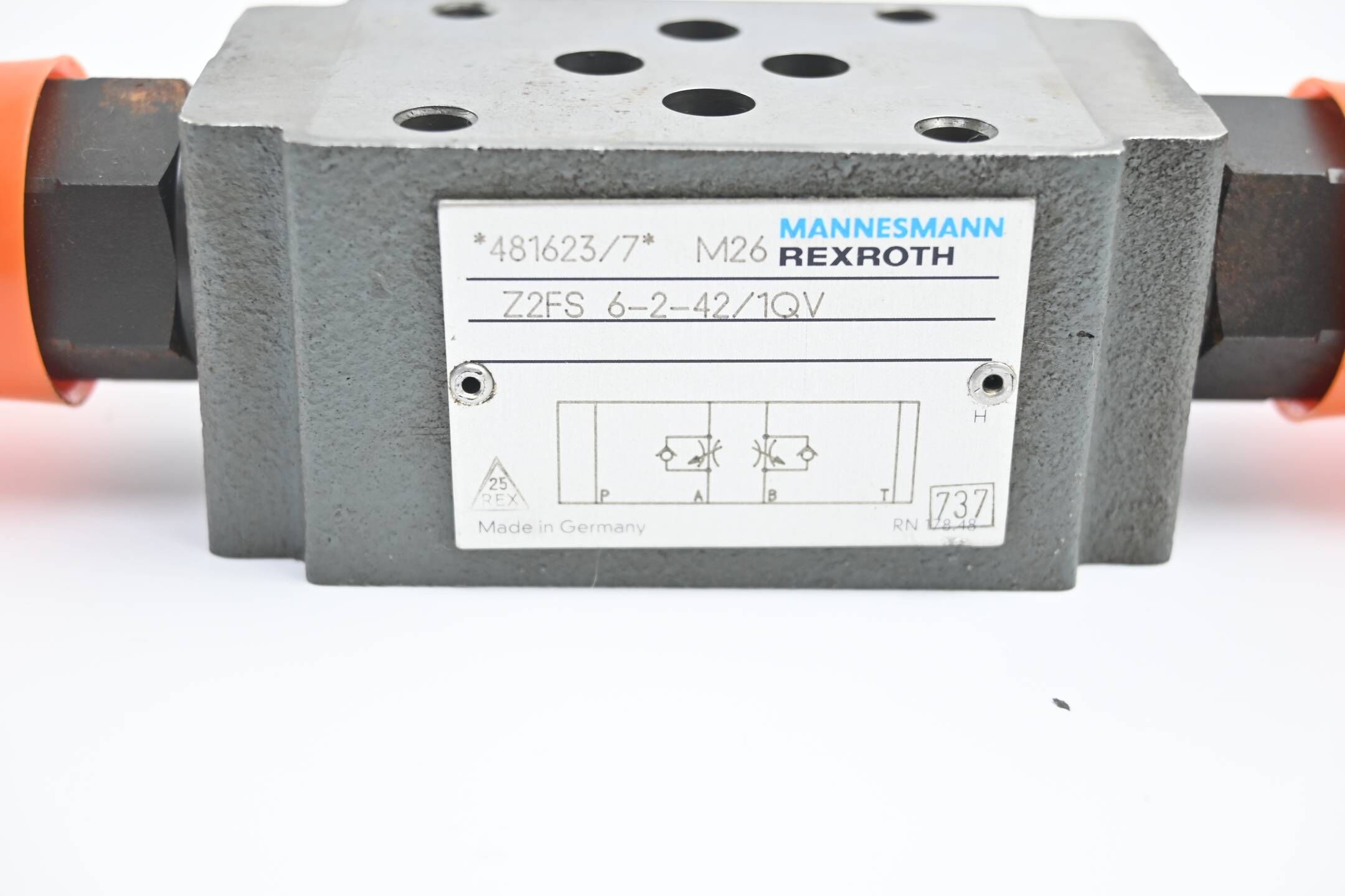 Mannesmann Rexroth Drosselrückschlagventil Z2FS 6-2-42/1QV ( 481623/7 ) 