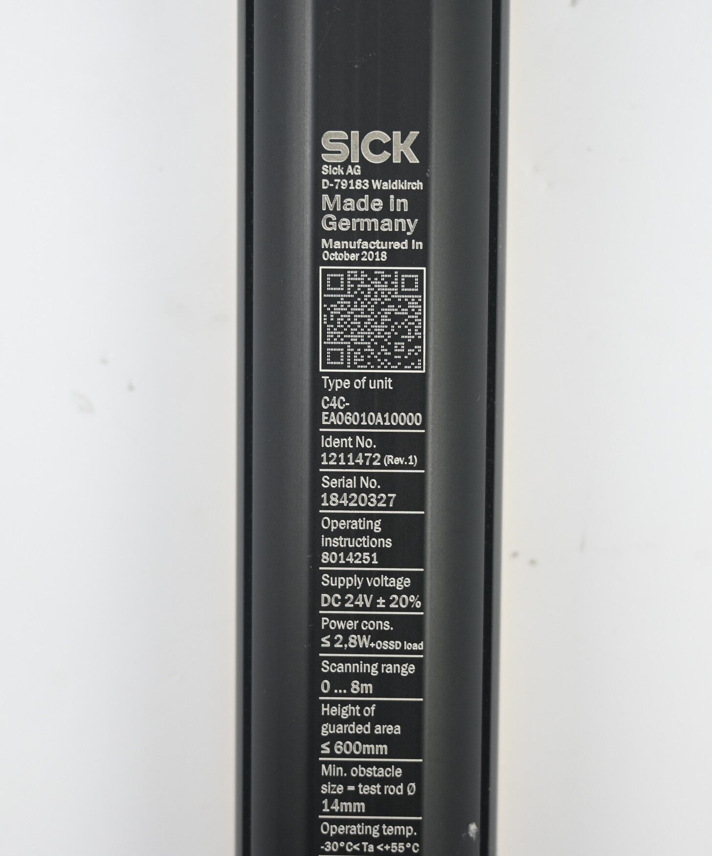 Sick Sicherheitslichtvorhang Sender C4C-EA06010A10000 ( 1211472 )