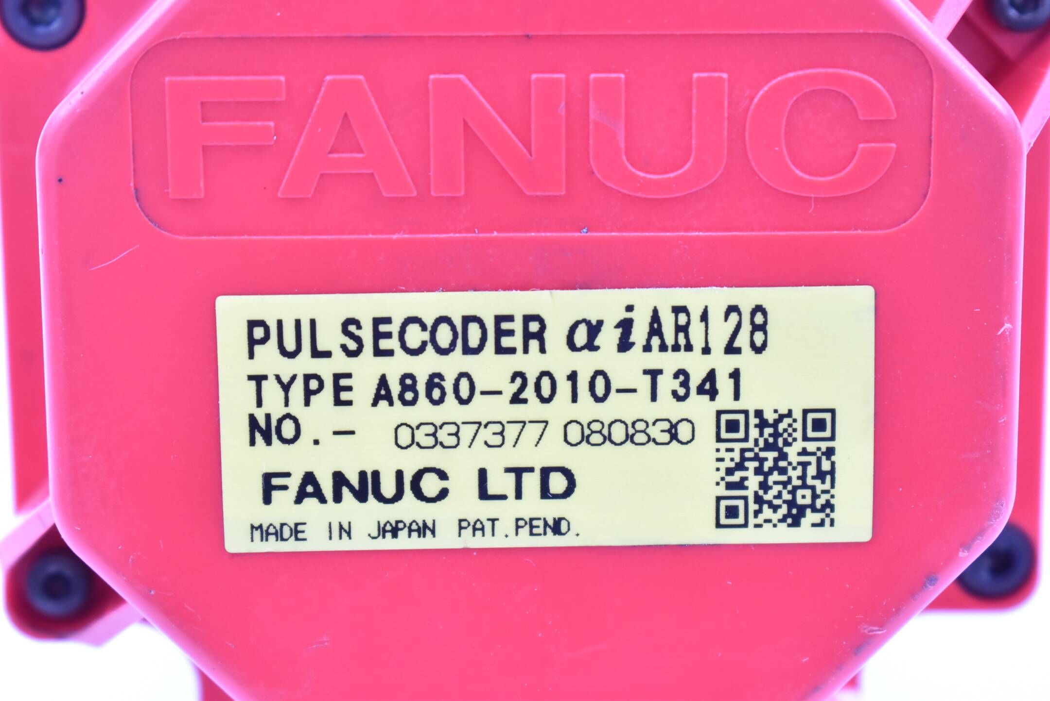 Fanuc aiS 4/5000 AC Servomotor A06B-0215-B605#S000 + Encoder A860-2010-T341