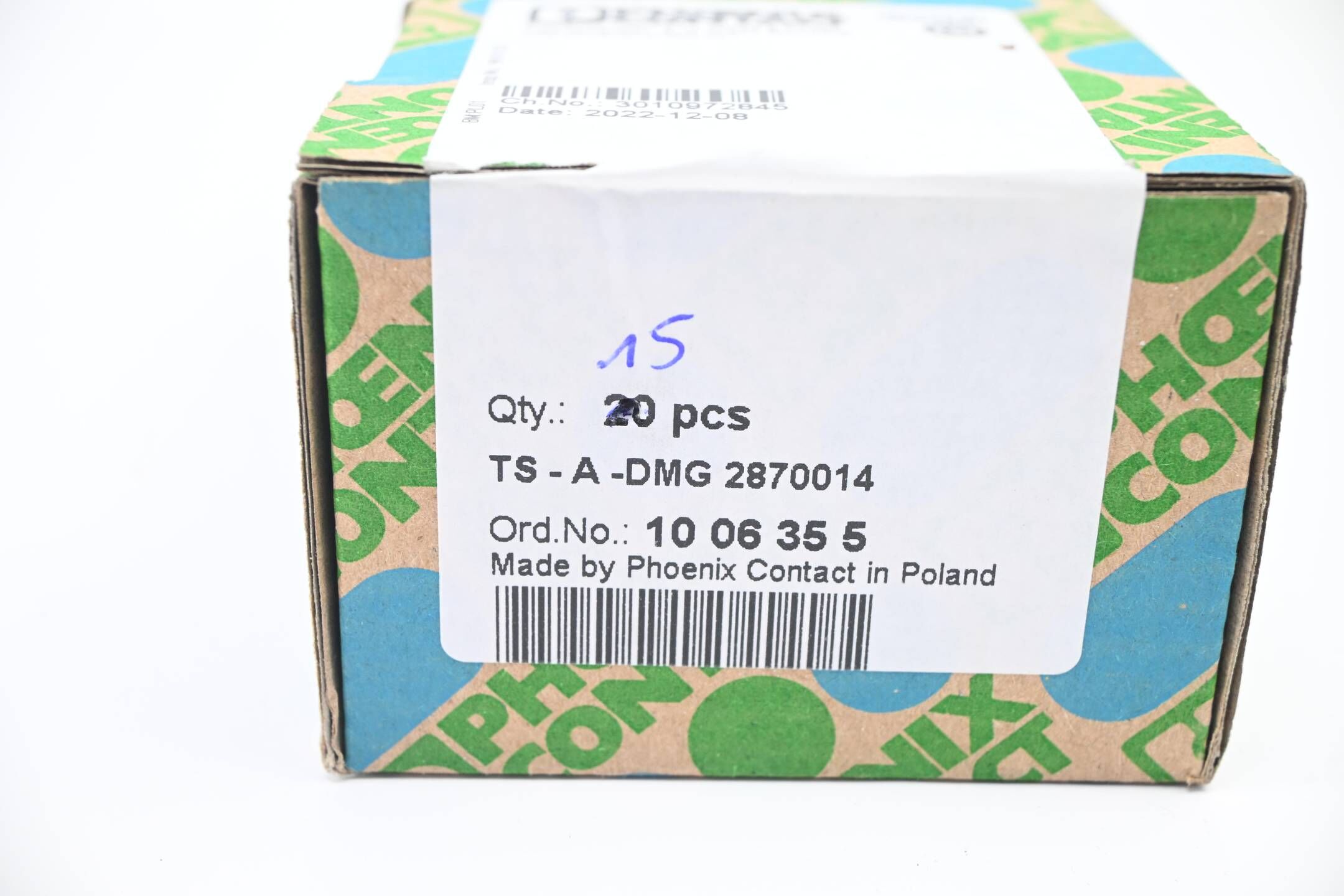 Phoenix Contact 15 Stück TS-A-DMG 2870014 ( 1006355 )