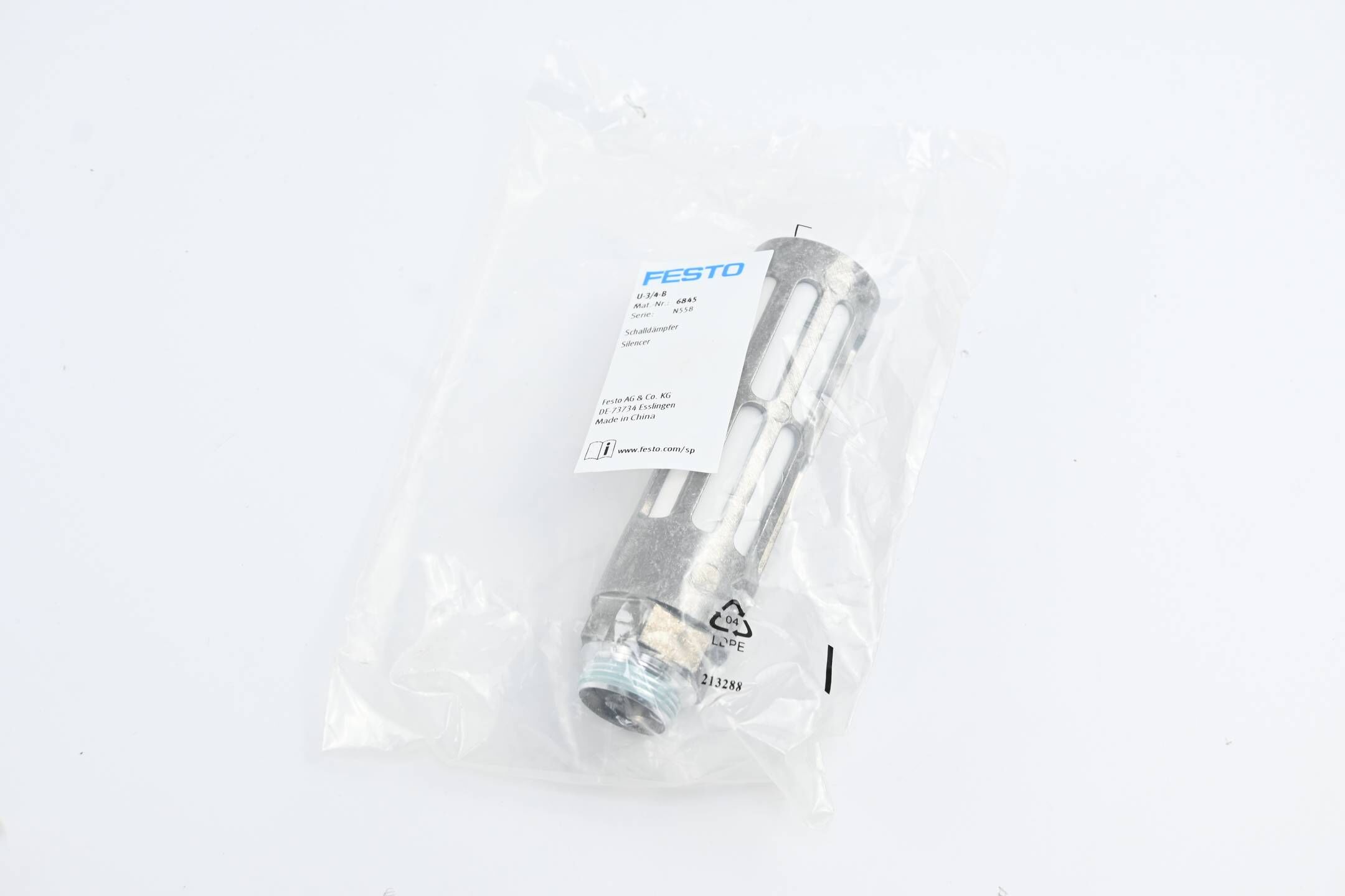 Festo Schalldämpfer U-3/4-B ( 6845 )