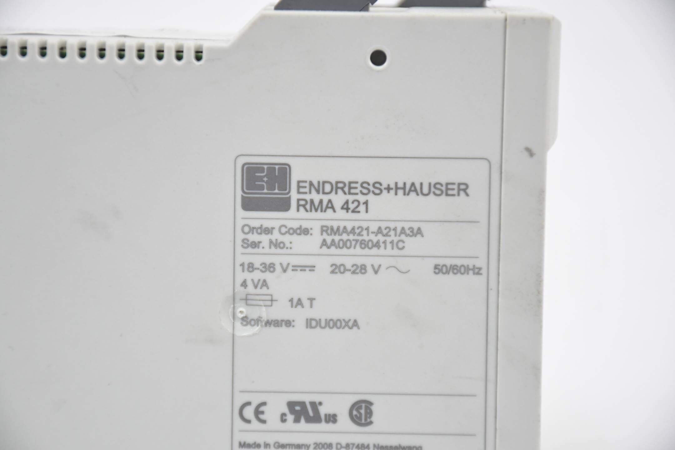 Endress+Hauser Grenzwertschalter RMA 421 RMA421-A21A3A