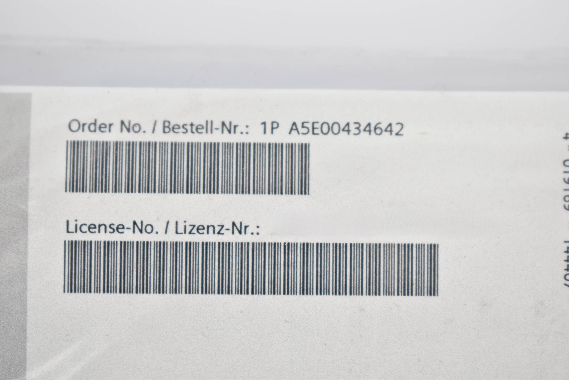 Siemens Simatic WinAC Slot 412/412 V4.0 Software A5E00434642