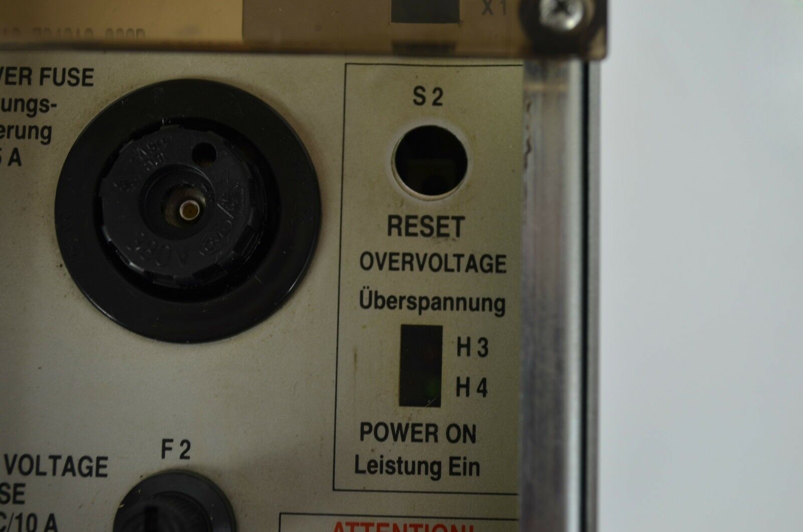Indramat A.C. Servo Power Supply TVM 2.1-050-220/300-W1/220/380 ohne Reset-Knopf