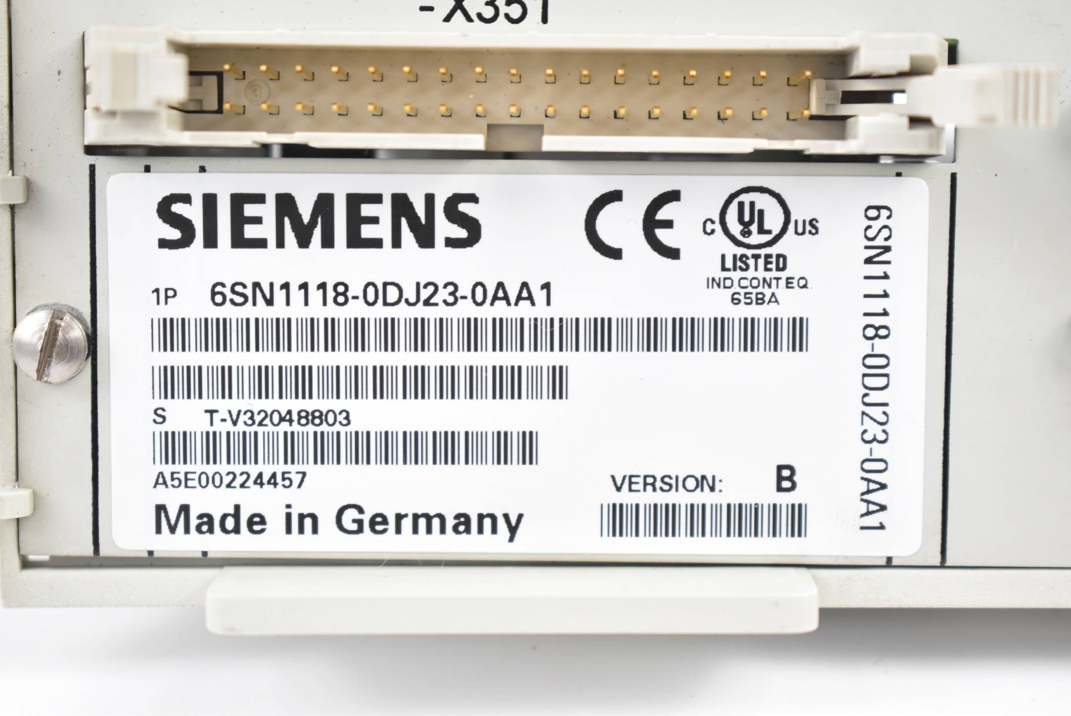 Siemens Simodrive 611 Digital 6SN1118-0DJ23-0AA1 ( 6SN1 118-0DJ23-0AA1 ) E.B
