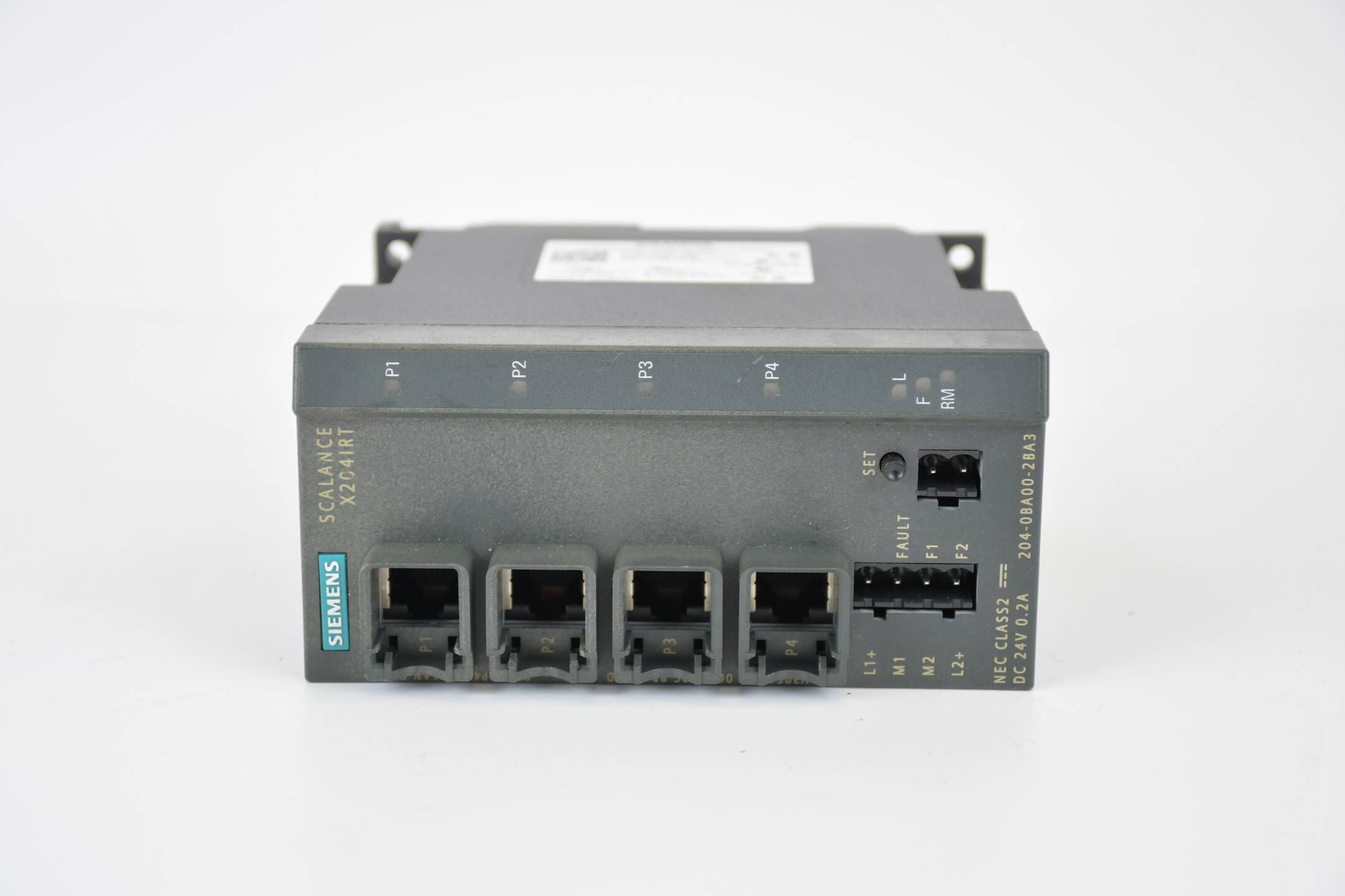 Siemens Scalance X204IRT Switch 6GK5204-0BA00-2BA3 ( 6GK5 204-0BA00-2BA3 )
