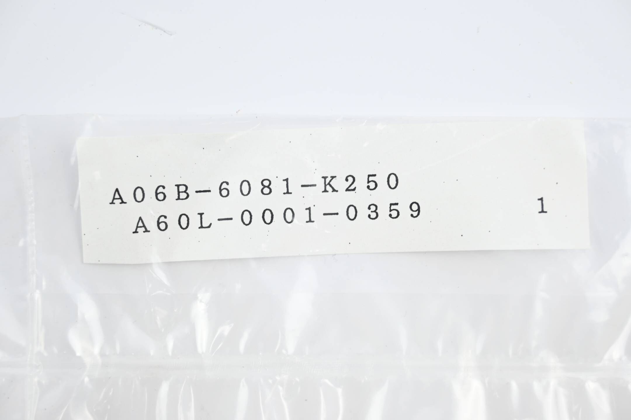 Fanuc Sicherung A06B-6081-K250 ( A60L-0001-0359 )