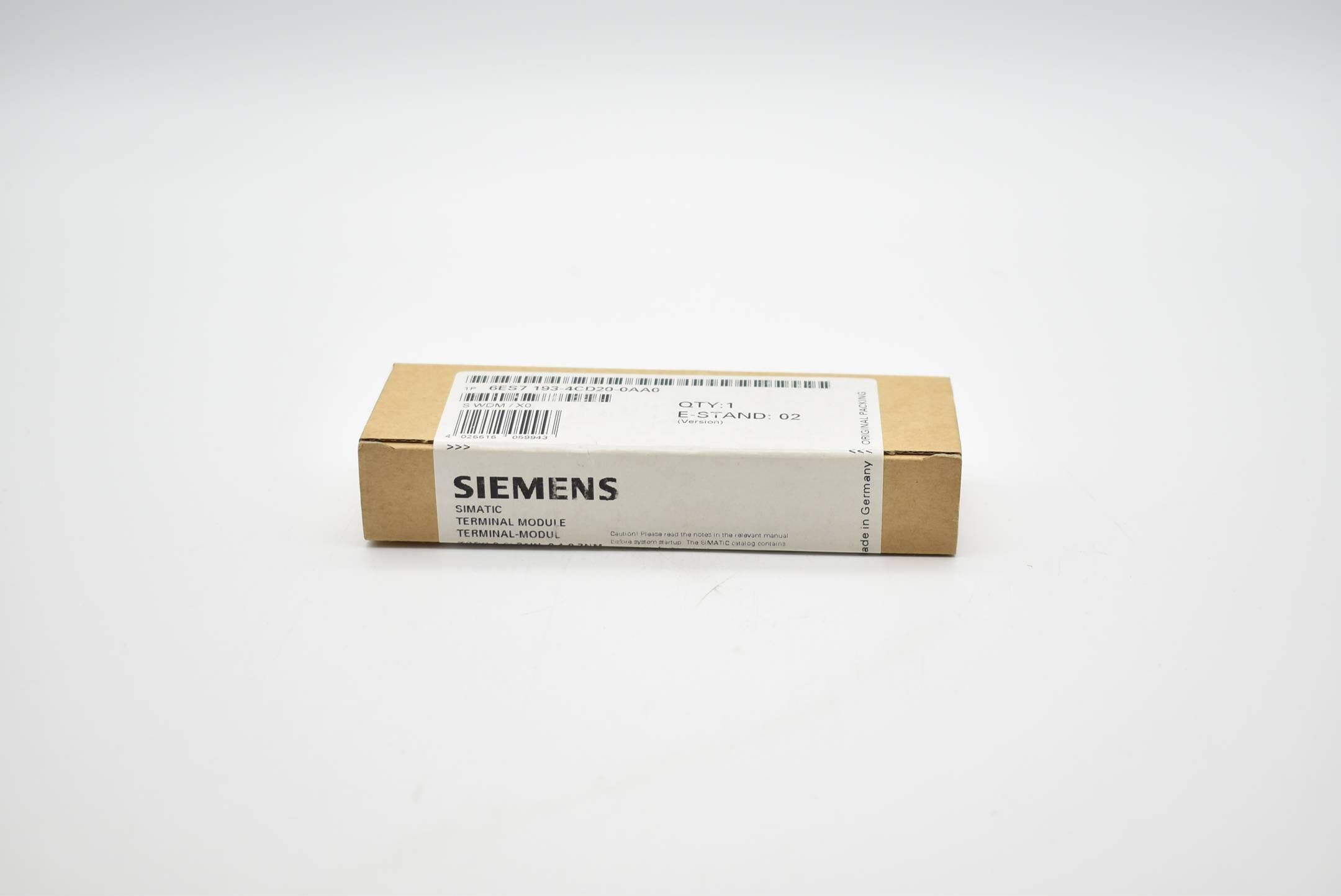 Siemens simatic Terminal Module 6ES7 193-4CD20-0AA0 ( 6ES7193-4CD20-0AA0 ) E.2