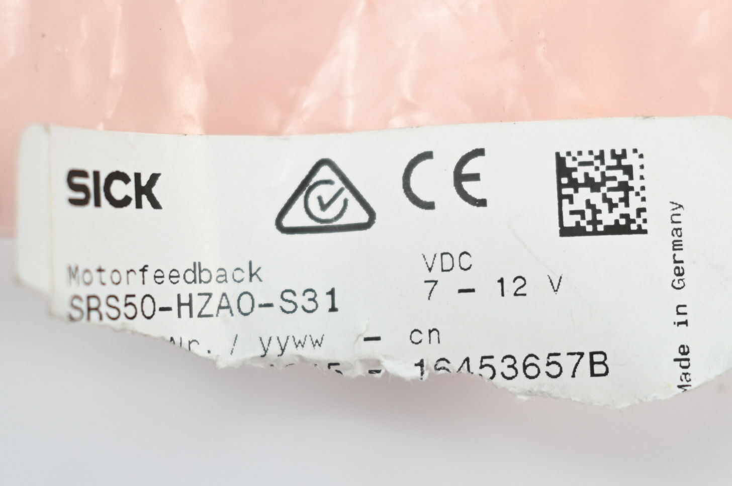 Sick Motorfeedback Encoder SRS50-HZA0-S31 ( 1037829 )