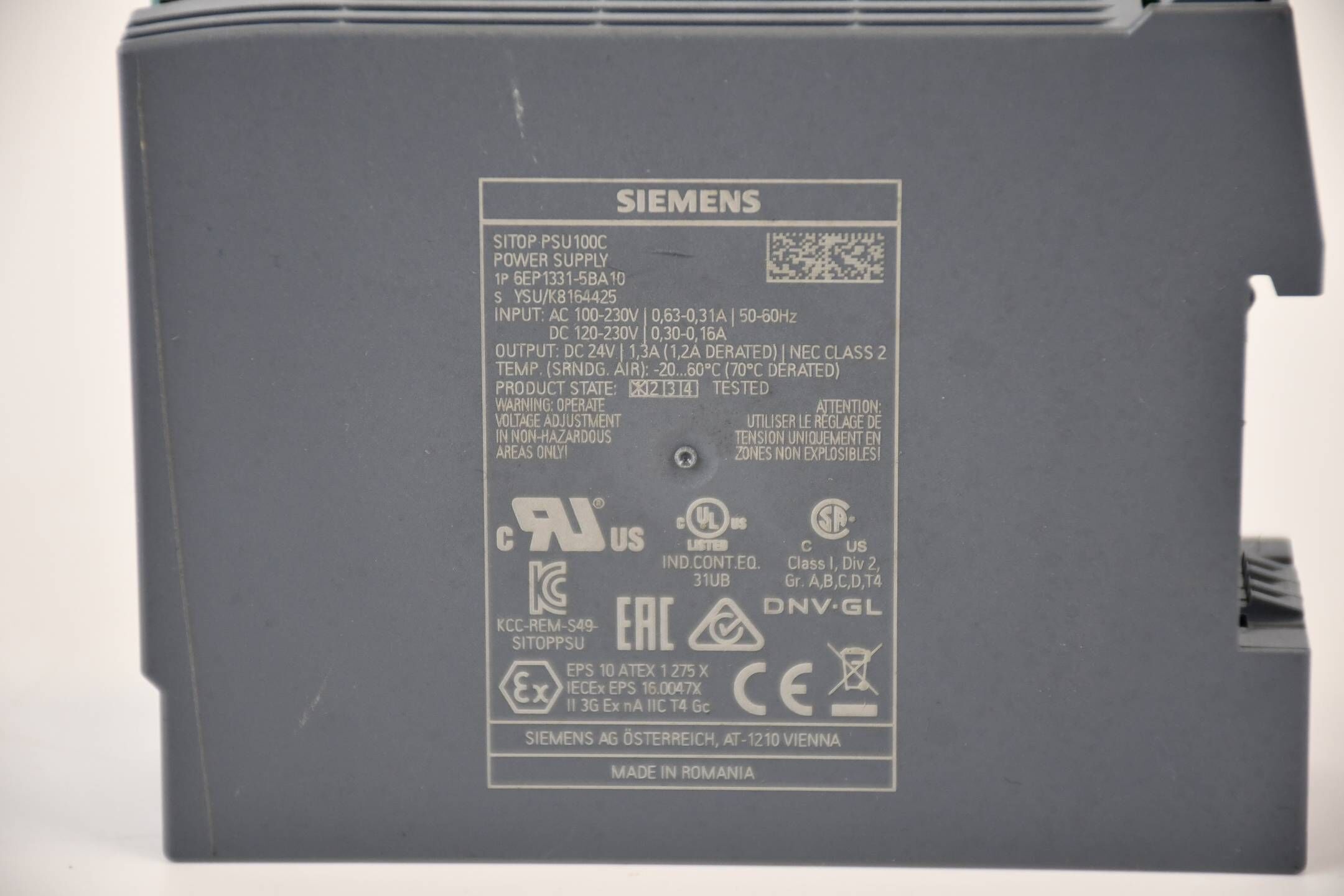 Siemens sitop PSU100C Stromversorgung 6EP1331-5BA10 ( 6EP1 331-5BA10 )