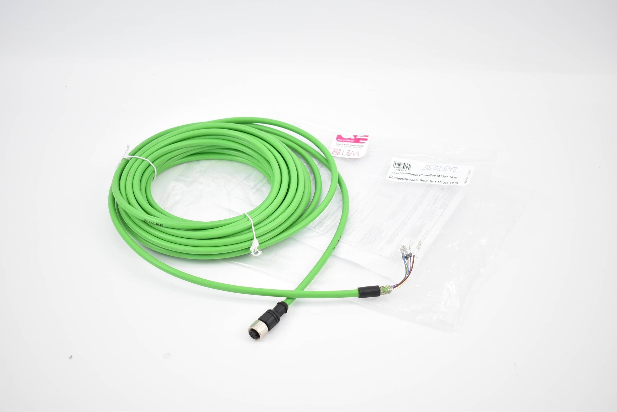 Blum Anschlusskabel Blum-Bus M12x1 ( 142794 ) 10m