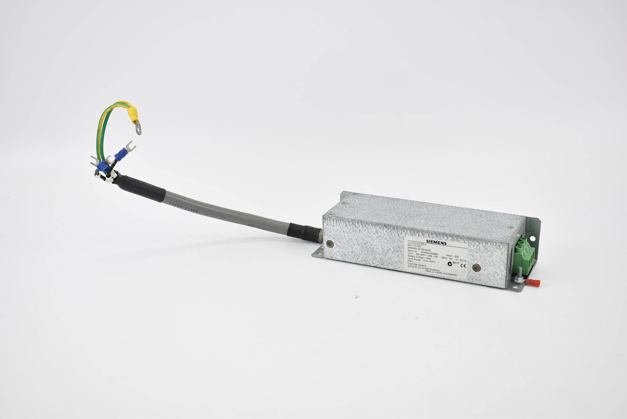 Siemens Micromaster 4 EMC Filter 6SE6400-2FA00-6AD0 ( 6SE6 400-2FA00-6AD0 )