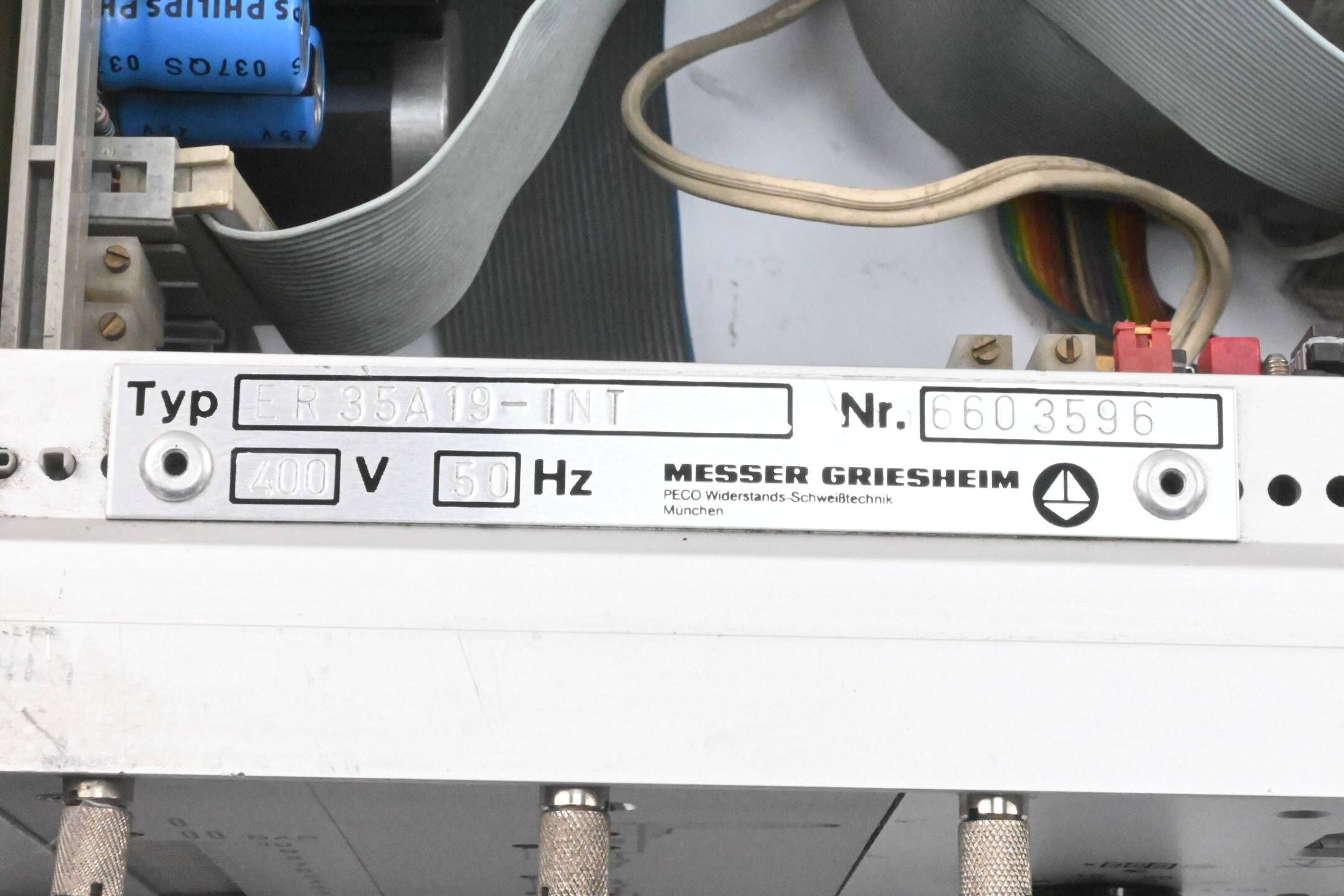 Messer Griesheim Schweißsteuerung ER35A19-INT ( EP52 + EA19 + ED67R + EN14 )