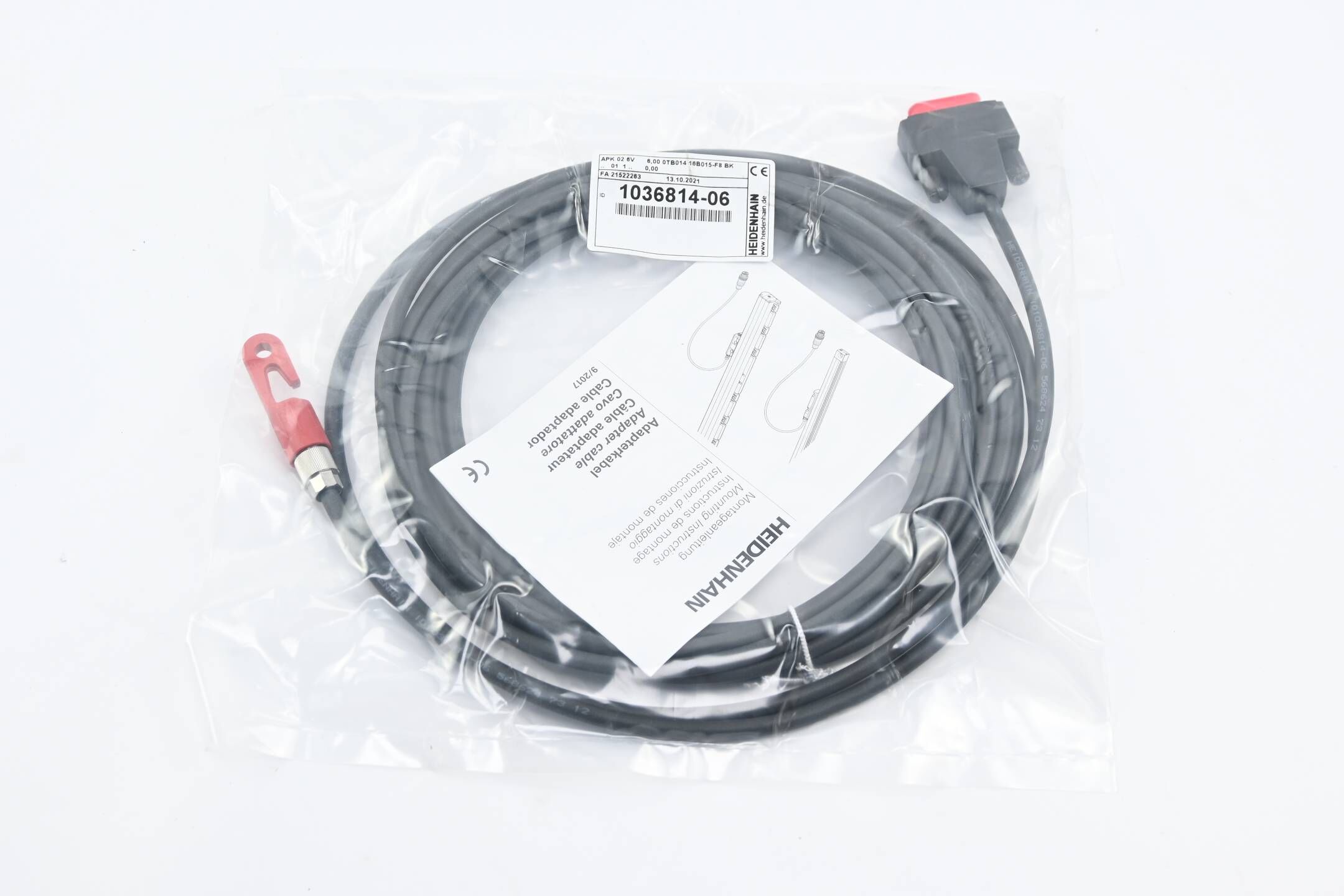 Heidenhain Adapterkabel 1036814-06 ( 103 6814-06 ) 6,00m