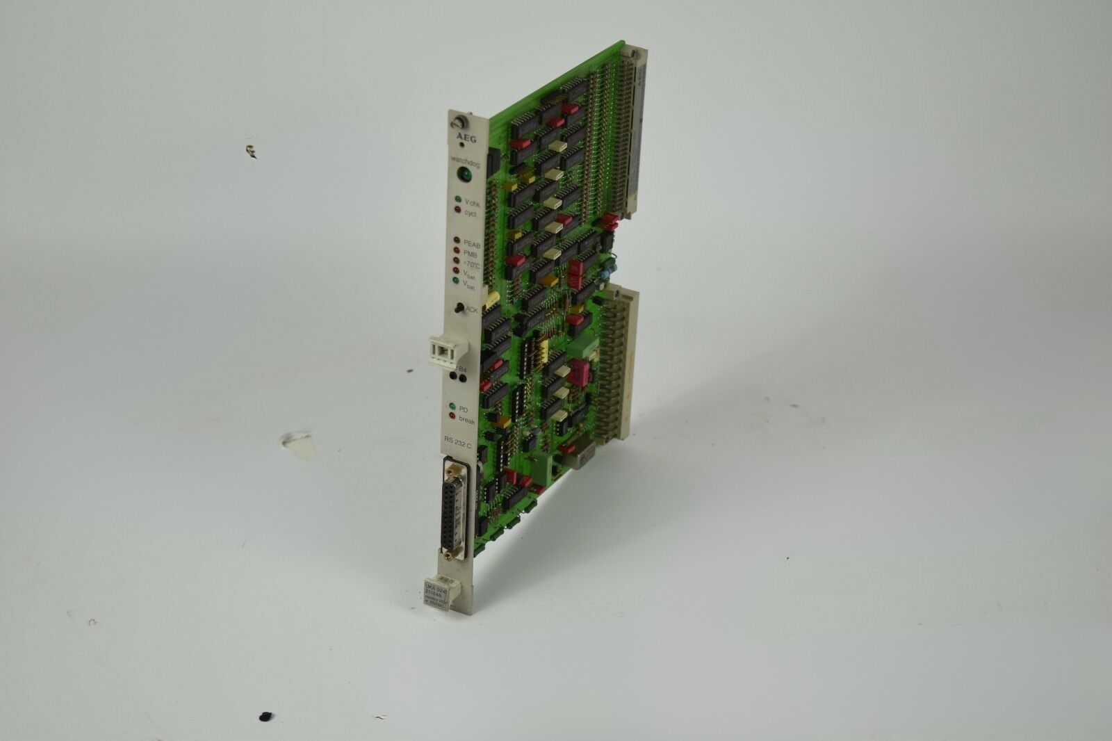 AEG Modicon UKA 024 6051-042.211848 monitor PCB w. RS232C