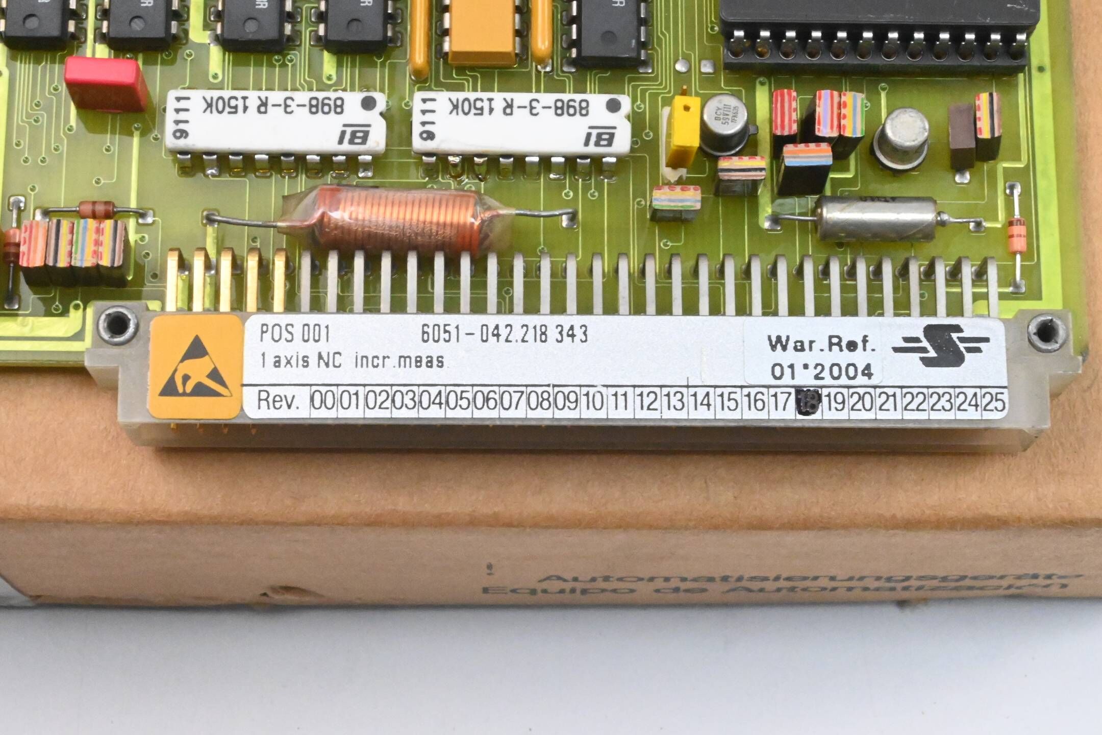 GENERALÜBERHOLT Schneider Electric Board POS 001 ( 218343.18 )