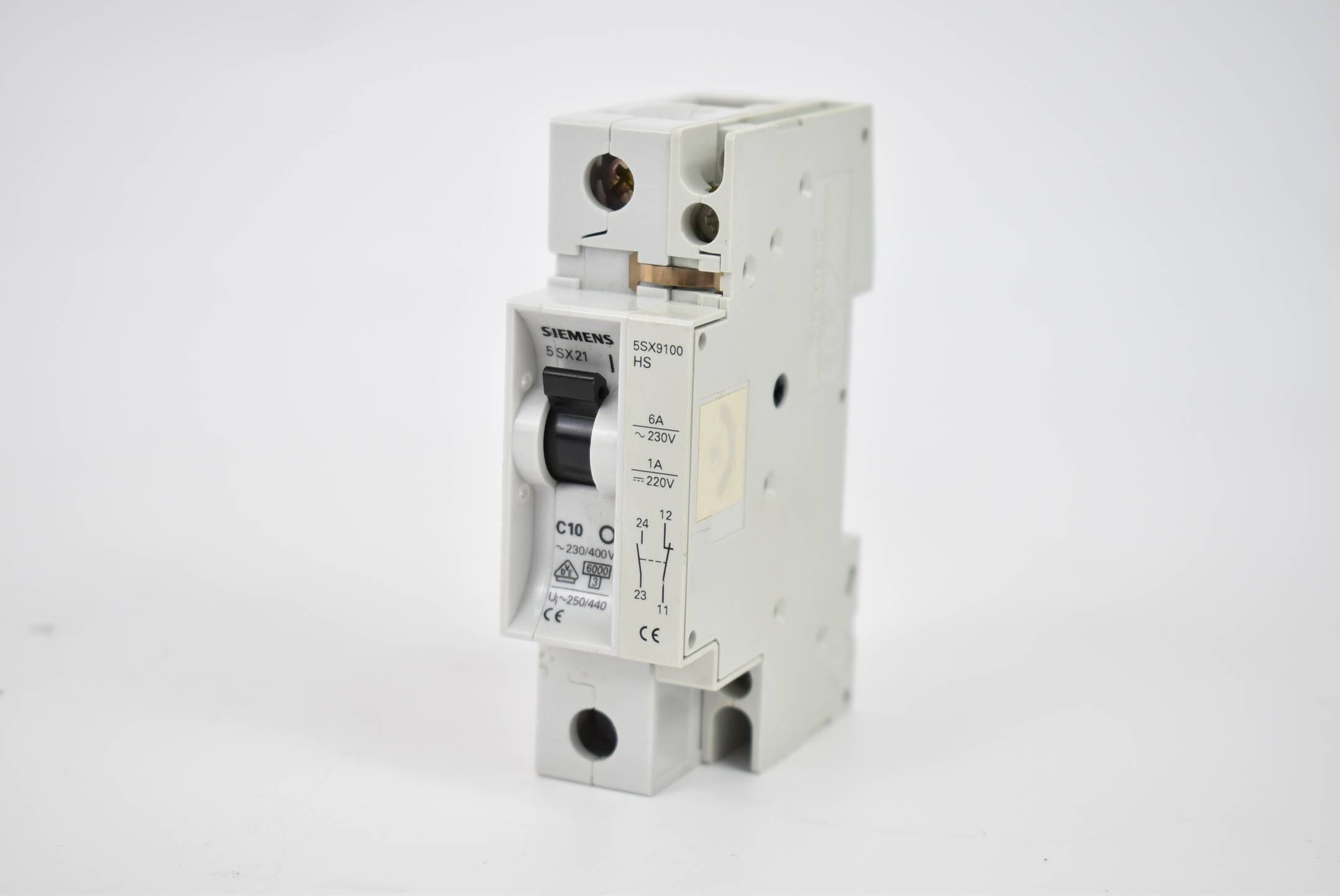 Siemens Leistungsschutzschalter 277VAC 5SX21 C10 inkl. 5SX9100
