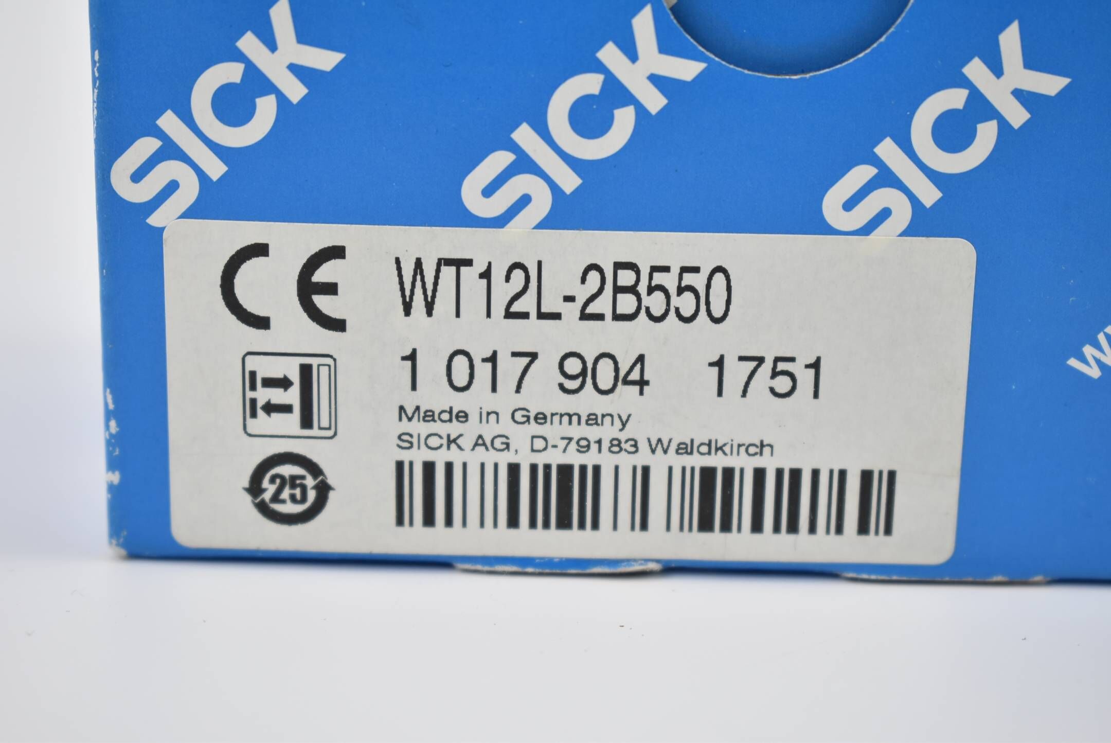 Sick Klein-Lichtschranke W12-2 Laser WT12L-2B550 ( 1017904 )