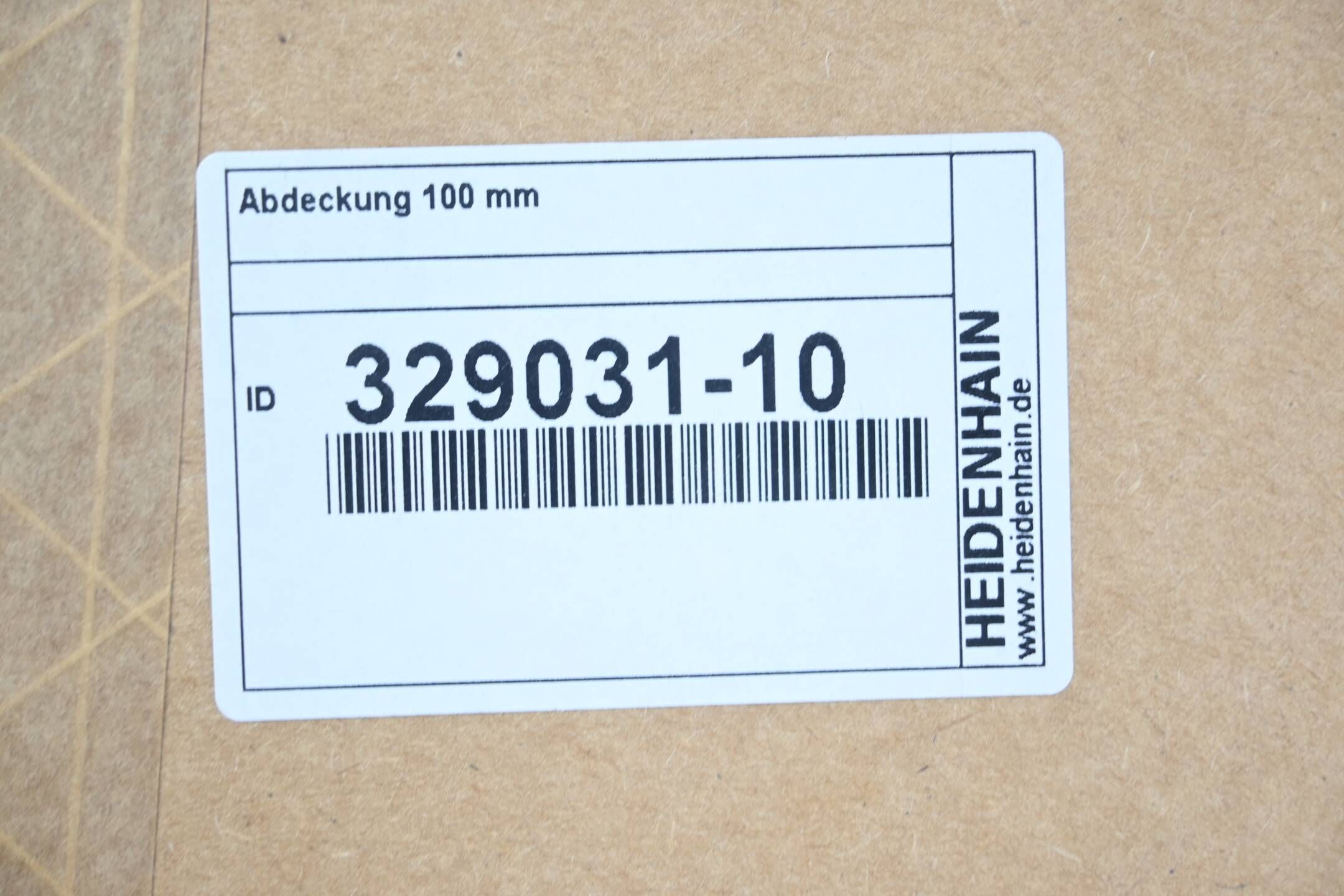 Heidenhain Abdeckung für Heidenhain-Umrichtermodule 100mm ( 329031-10 )