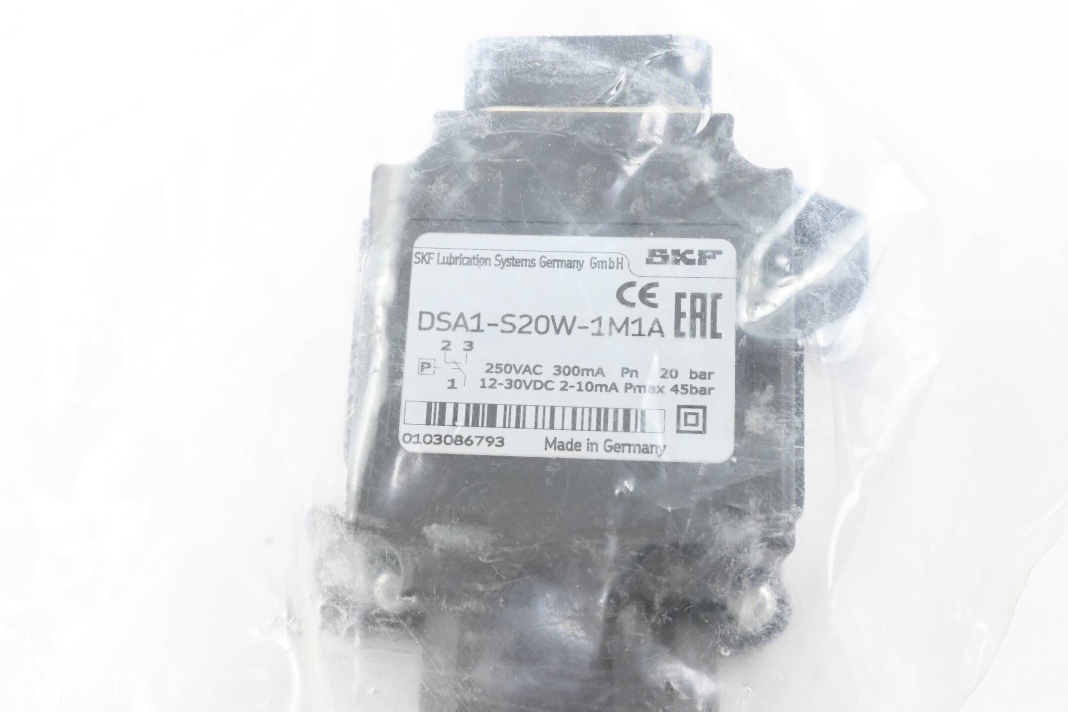 SKF Druckschalter DSA1-S20W-1M1A