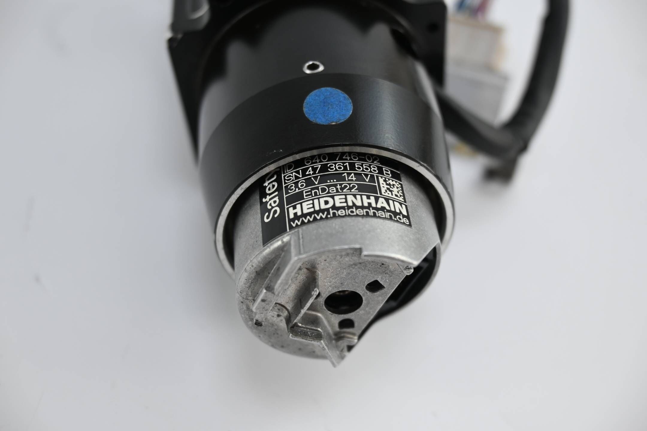 Stäubli Roboter Motor D22158101 F ( N°681054 ) + Heidenhain Drehgeber 640746-02