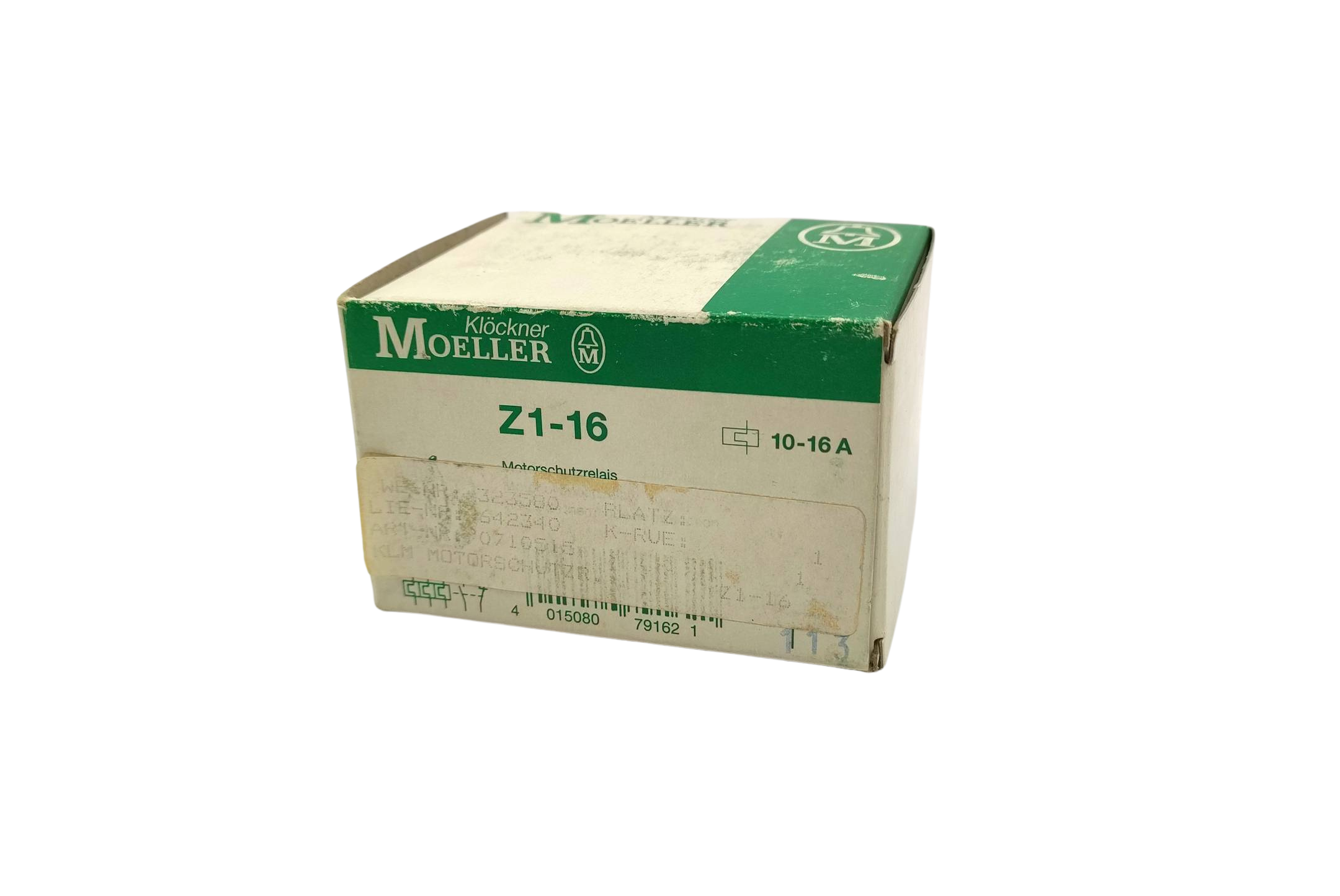 Klöckner Moeller Motorschutzrelais Z1-16