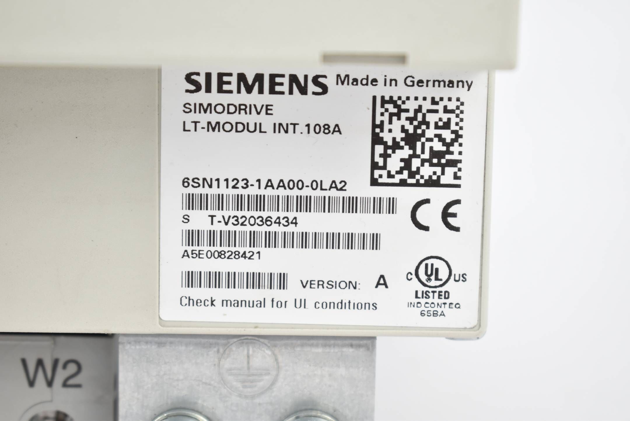 Siemens LT -Modul 108A 6SN1123-1AA00-0LA2 ( 6SN1 123-1AA00-0LA2 ) EA