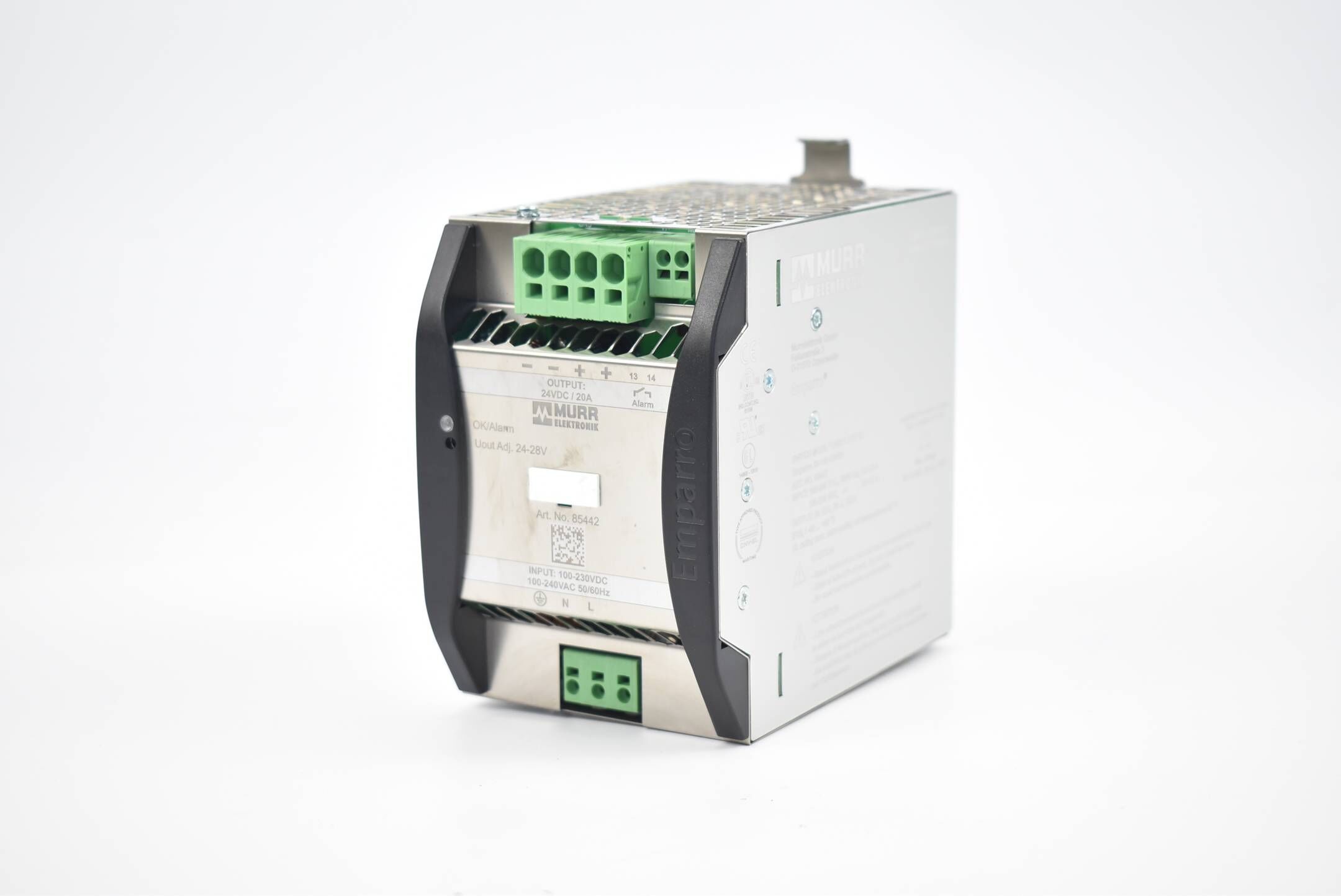 Murr Elektronik Emparro Power Supply 20-100-240/24 ( 76244-1.09-1.00 )