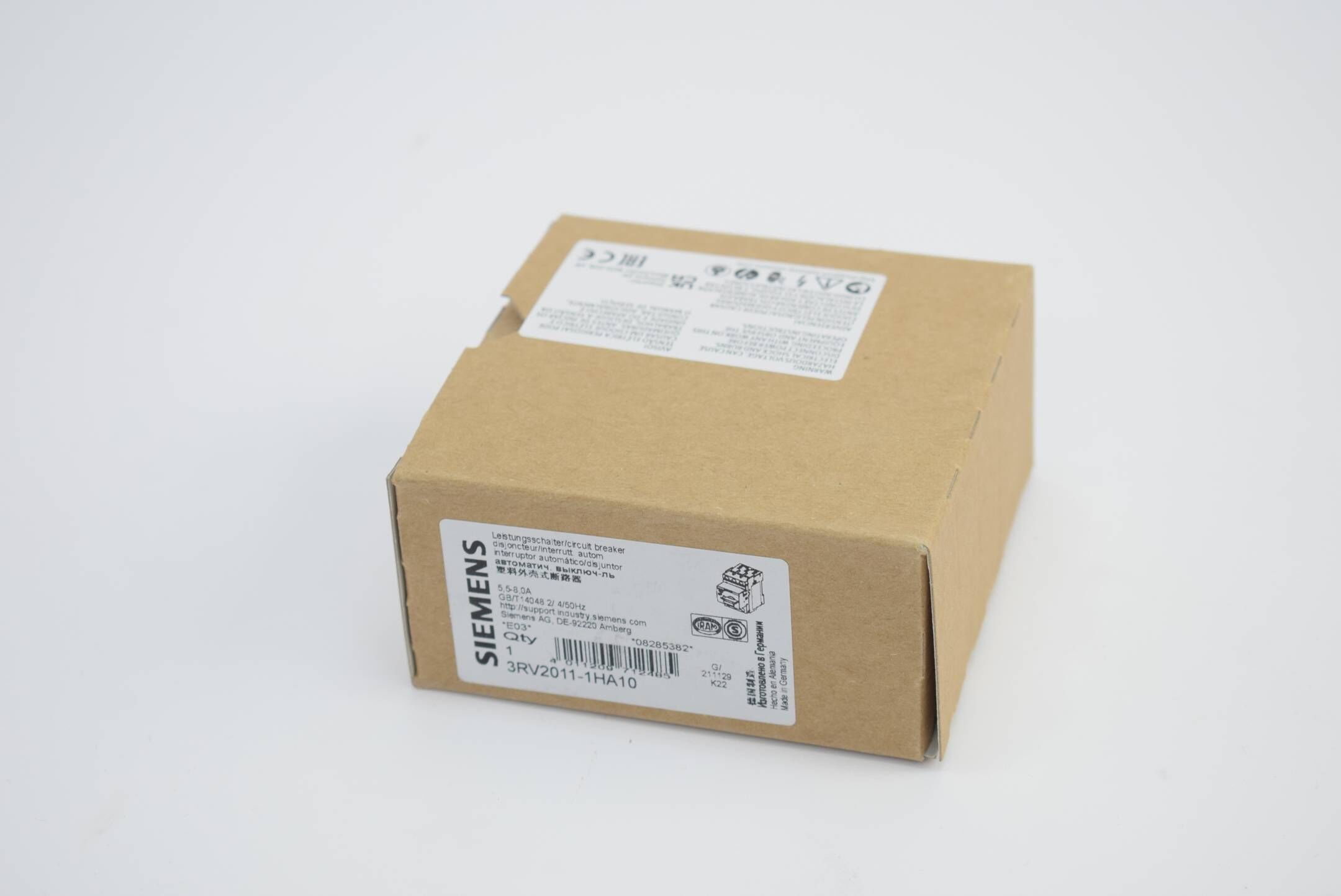 Siemens sirius Leistungsschalter 3RV2011-1HA10 ( 3RV2 011-1HA10 )