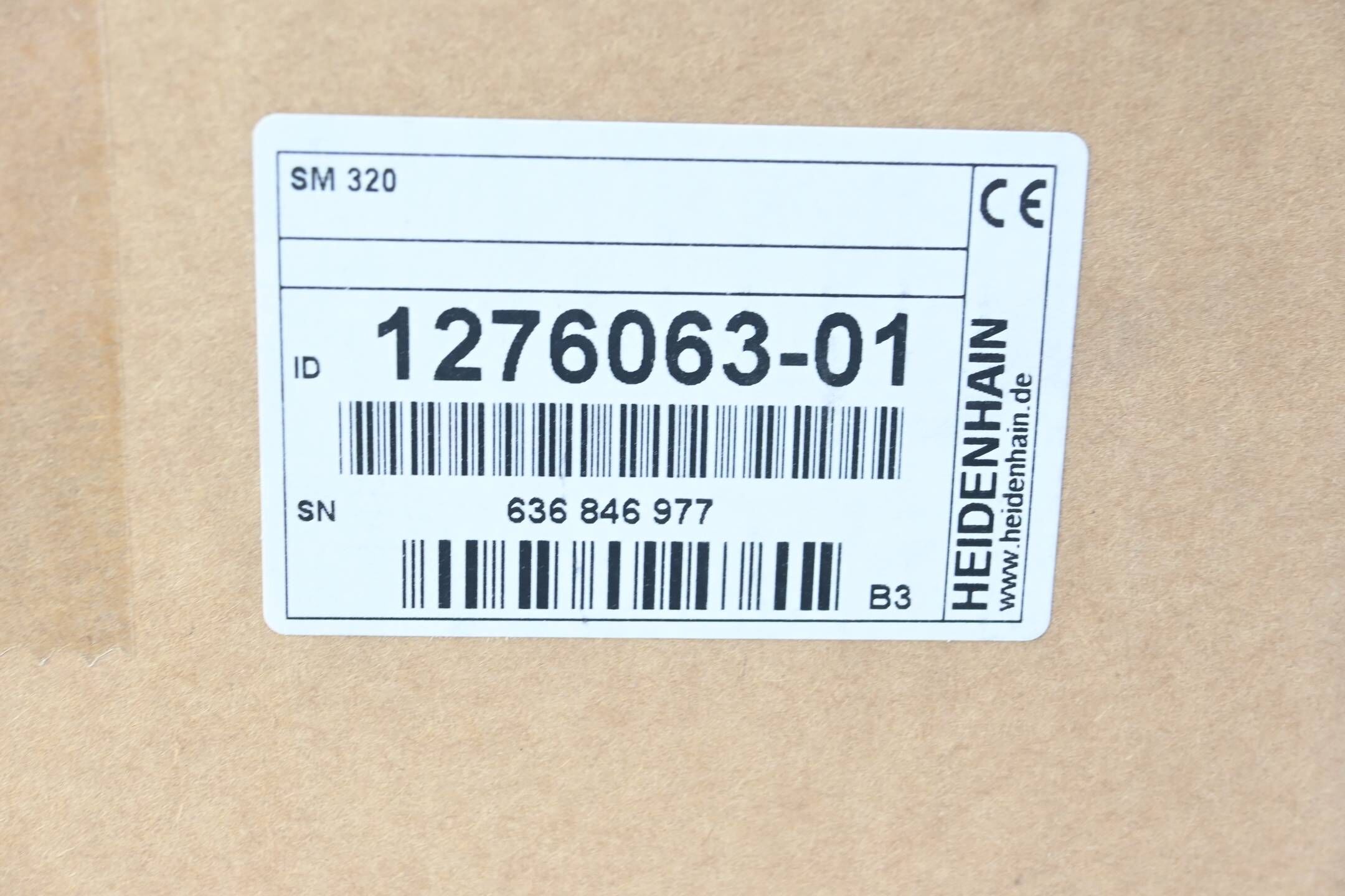 Heidenhain Spannungsschutzmodul SM 320 ( 1276063-01 ) Ver. B3
