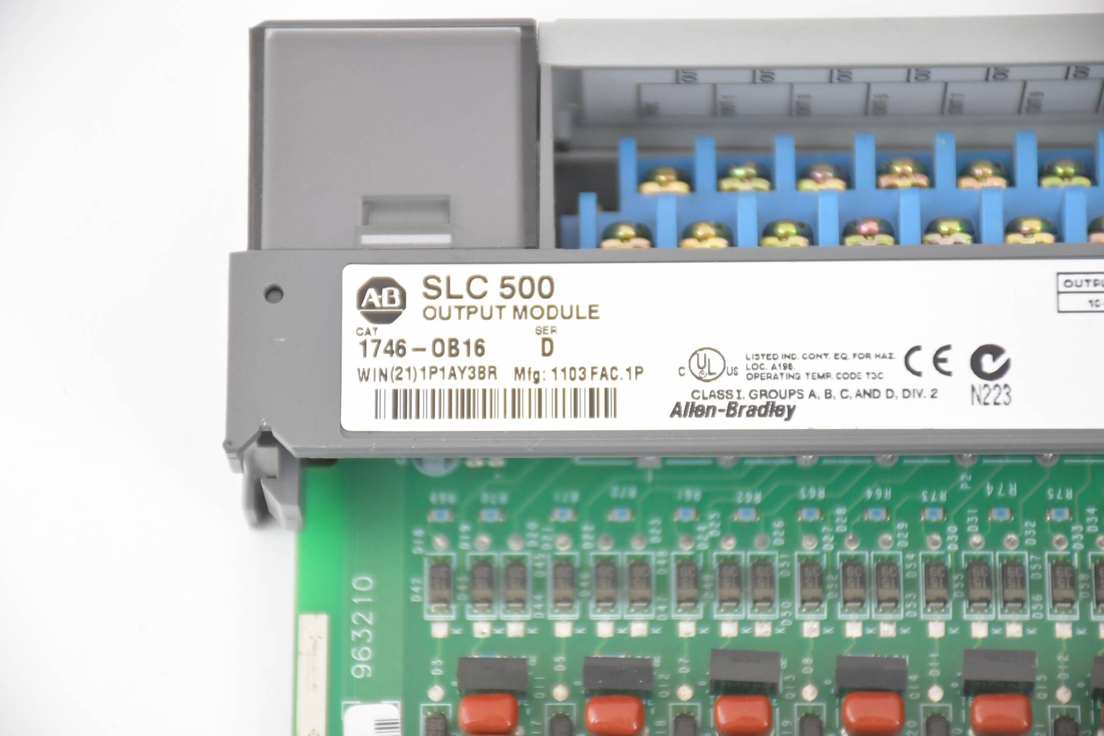 Allen-Bradley SLC500 Ausgangsmodul 1746-0B16