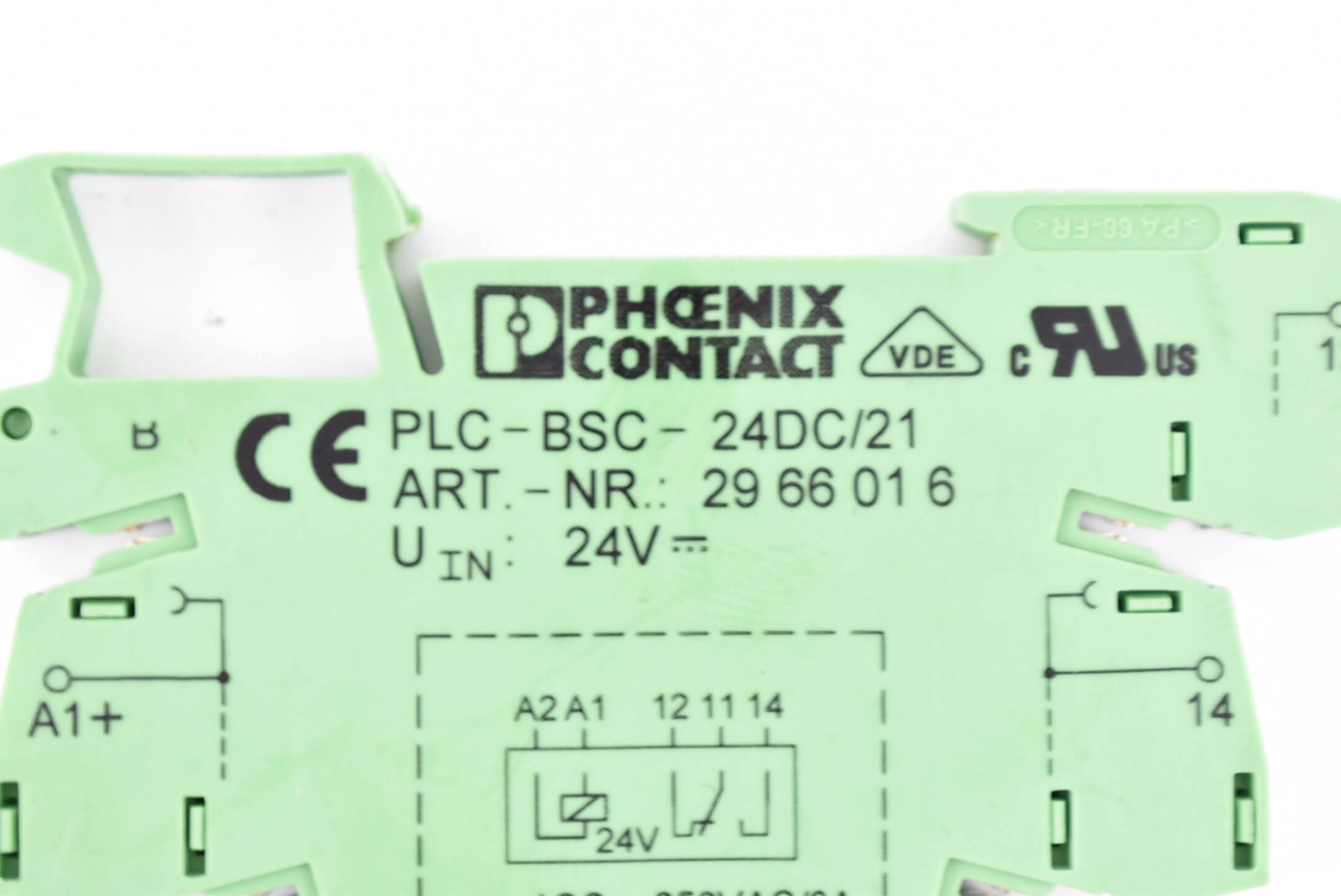 Phoenix Contact Relaissockel PLC-BSC-24DC/21 inkl. REL-MR- 24DC/21AU ( 2966016 )