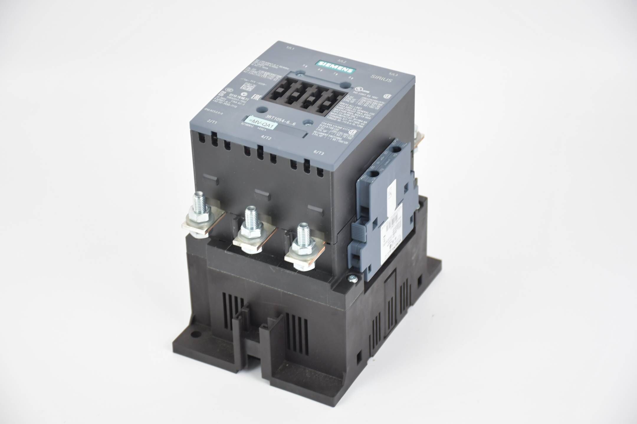 Siemens Leistungsschütz 3RT1054-6AP36 ( 3RT1 054-6AP36 ) 55kW / 400 V