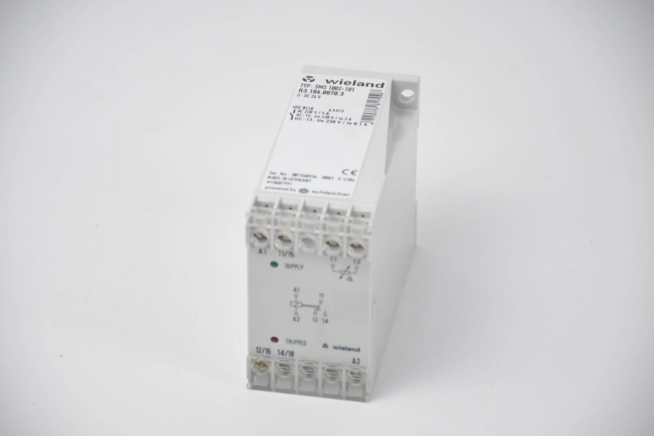 Wieland Schleicher Relais SMS 1002-101 ( R3.186.0070.3 )