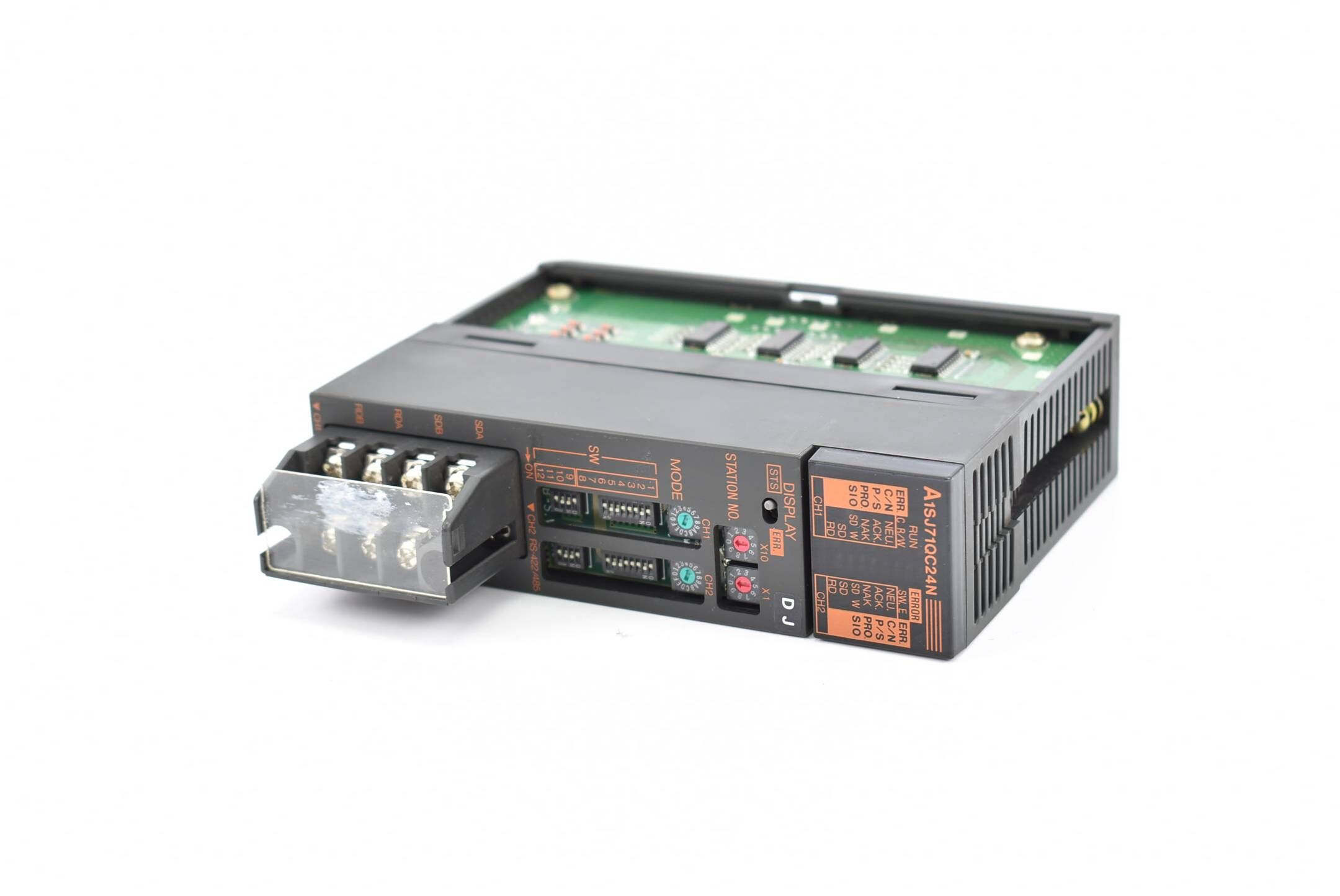 Mitsubishi melsec RS-232-C/RS-422/485 Unit Kommunikationsmodul A1SJ71QC24N