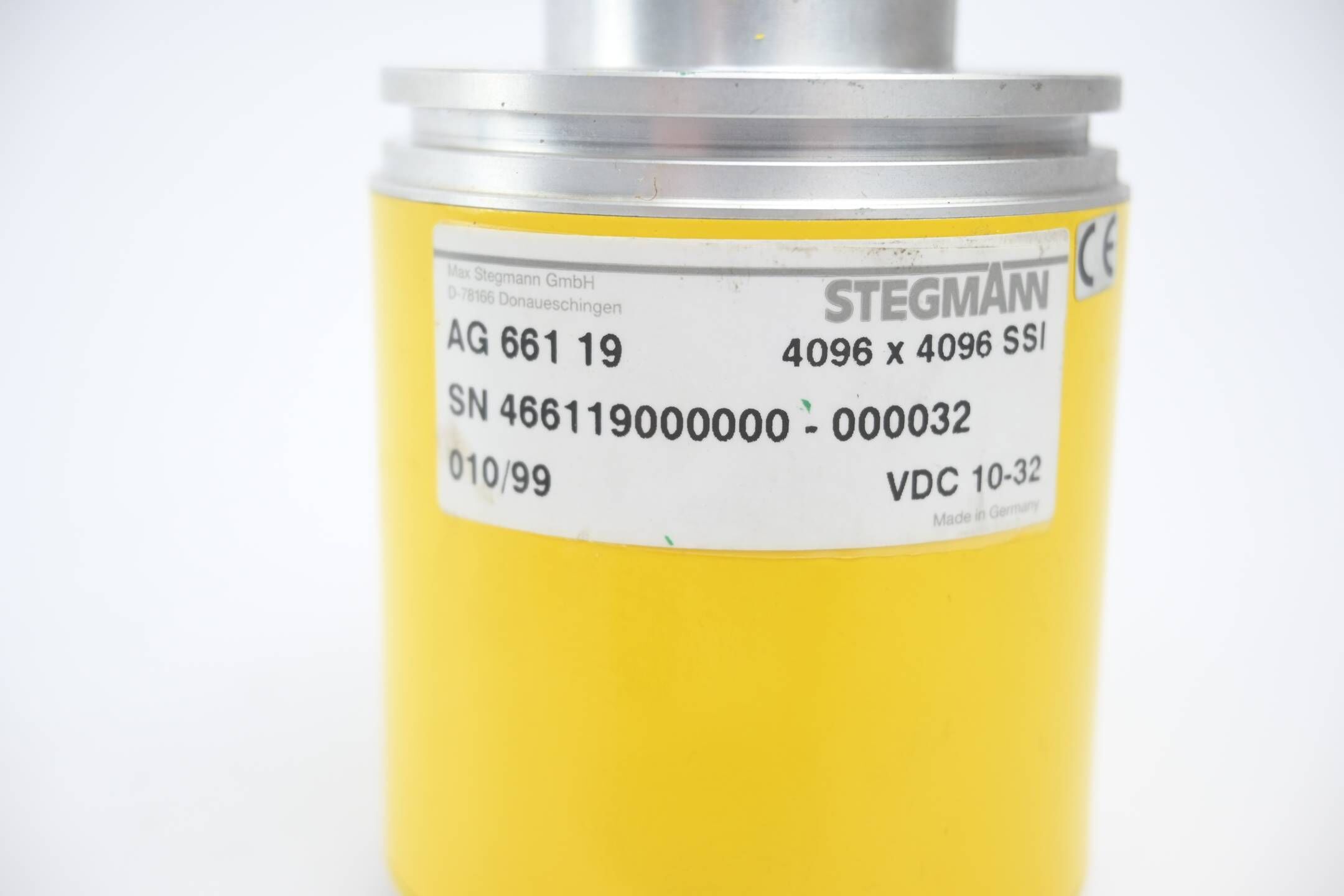 Stegmann Drehgeber AG 661 19 ( 466119000000 ) ( 4096 x 4096 SSI )