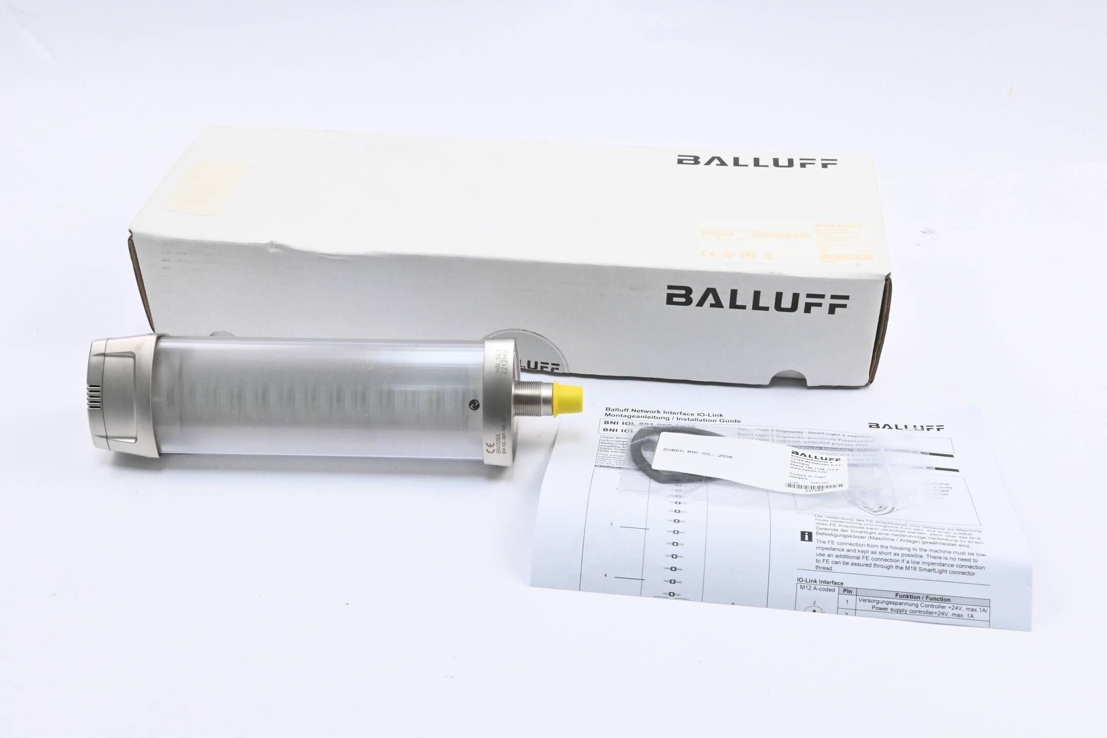 Balluff Silver Line - Smarte LED-Signalsäule BNI IOL-801-102-Z037 ( BNI008A )
