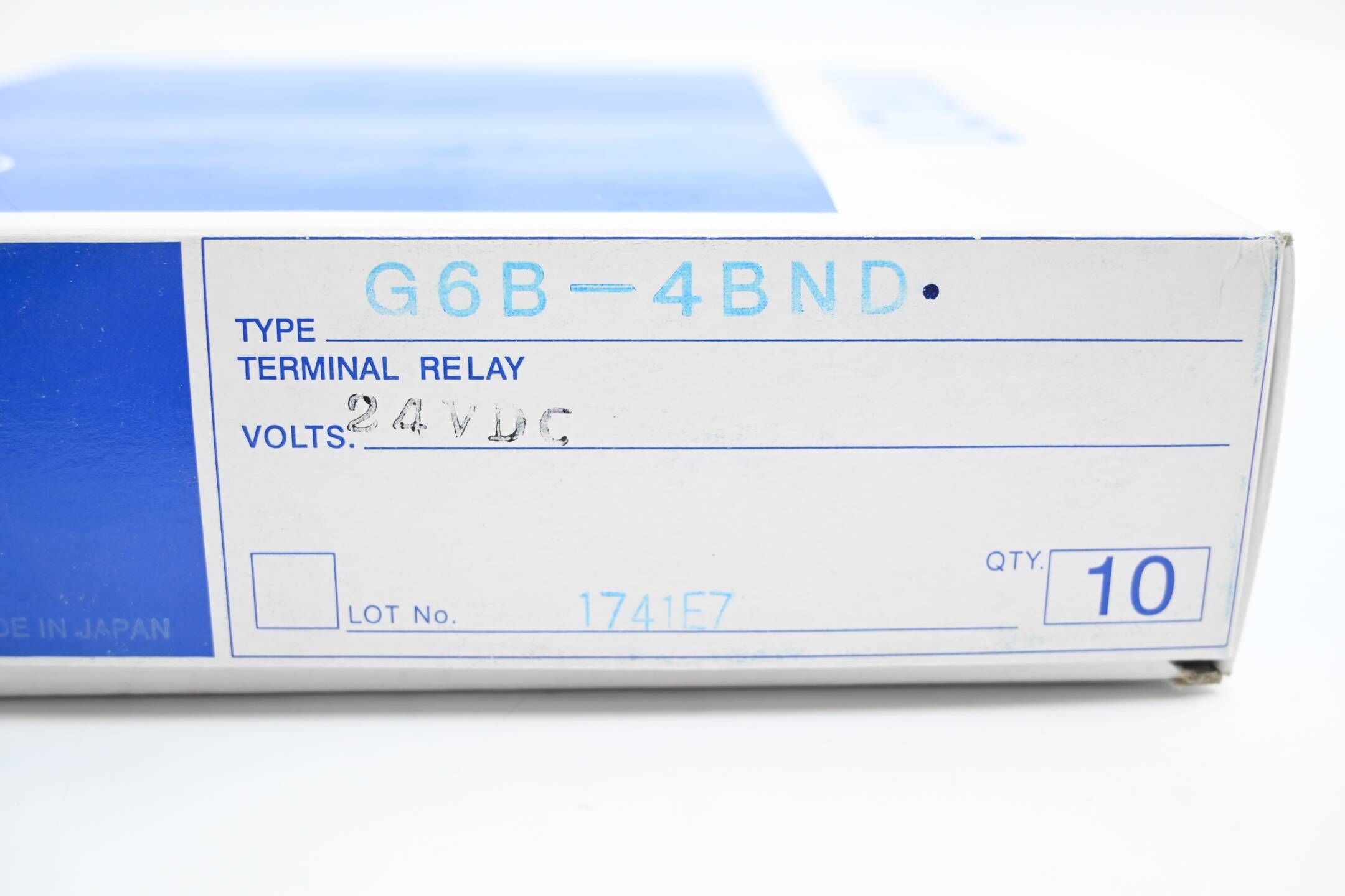 Omron 10 Stück Terminal Relais 24 VDC ( G6B-4BND )