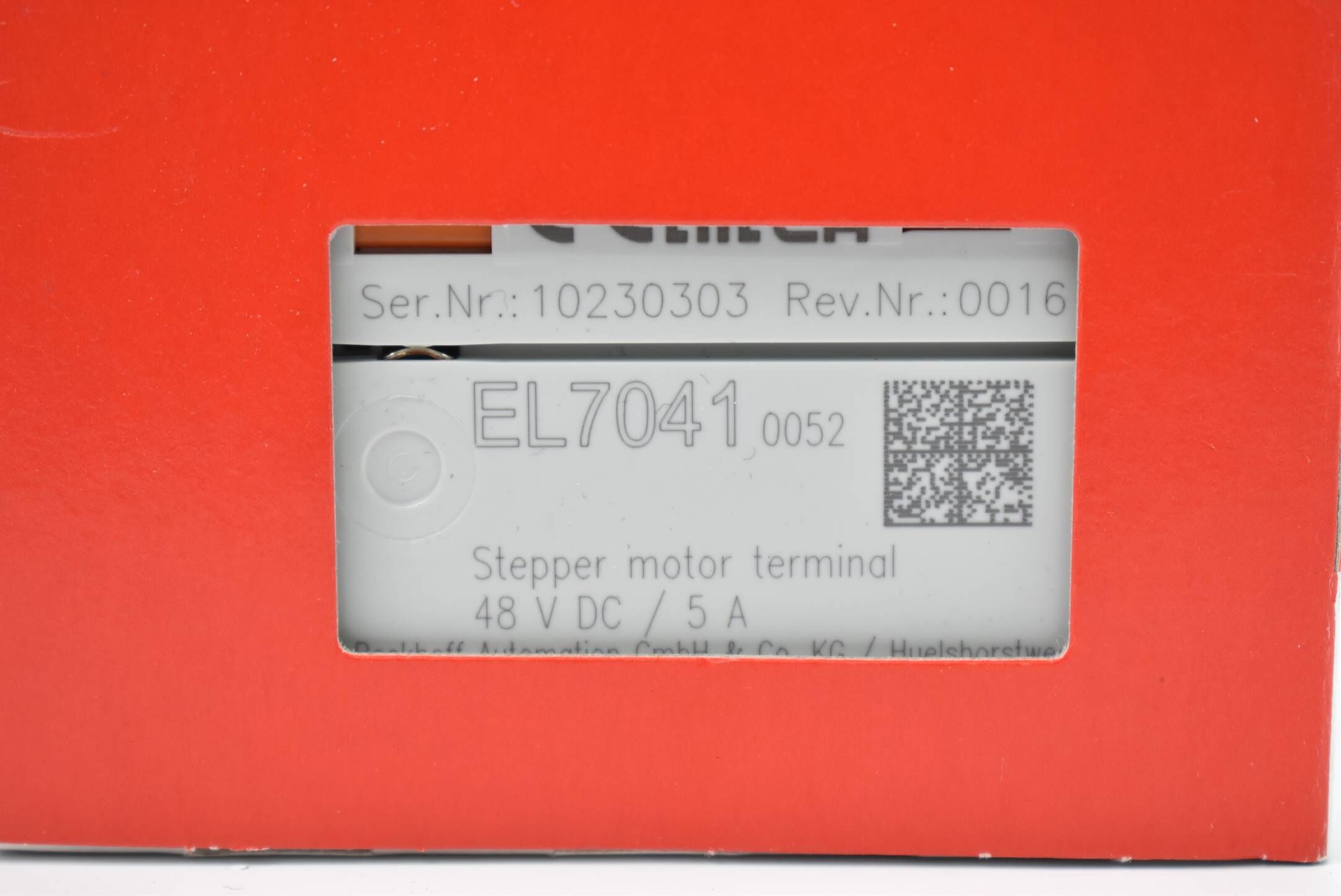 Beckhoff EtherCAT-Klemme 1-Kanal-Motion-Interface EL7041-0052 ( EL 7041-0052 )
