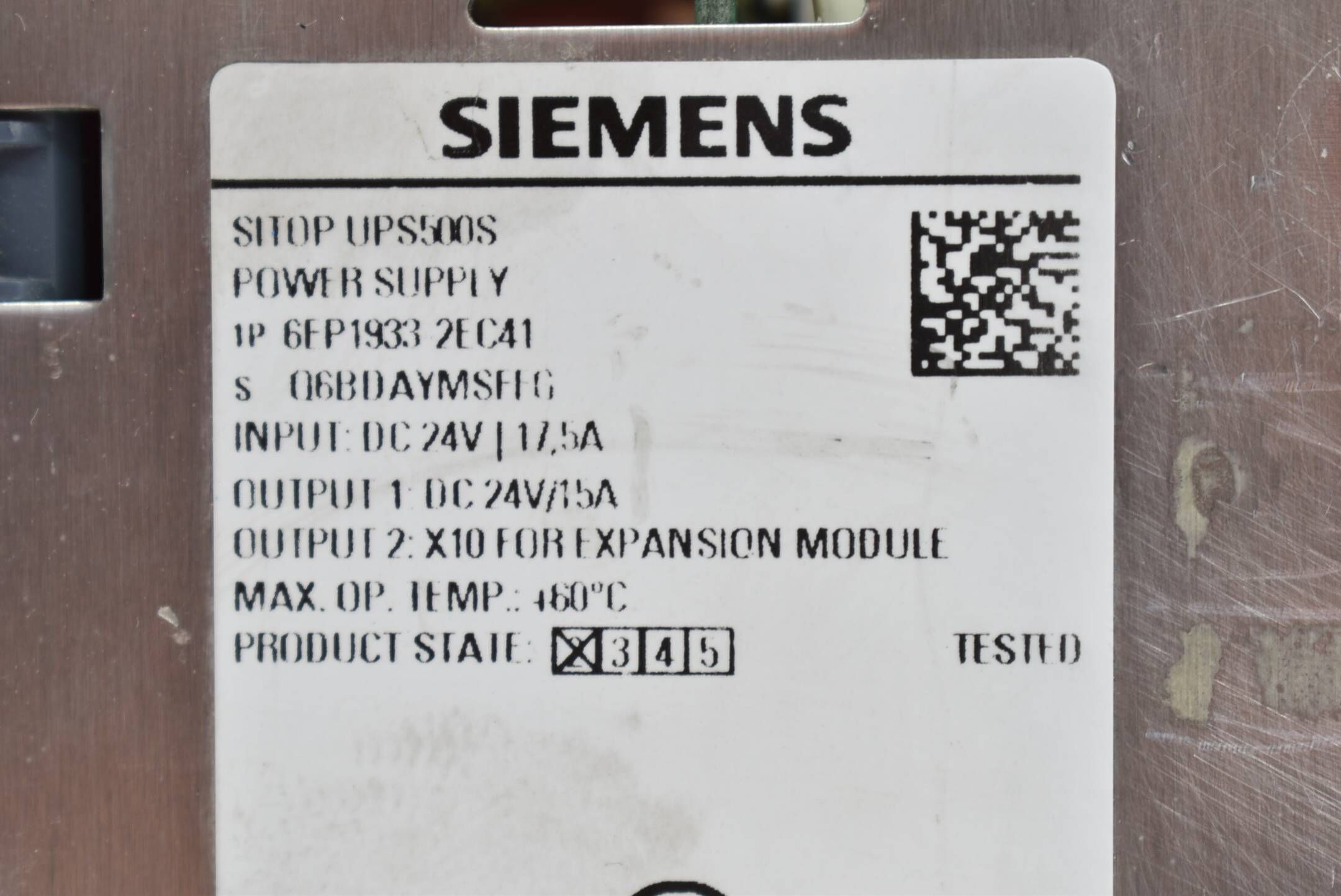 Siemens sitop UPS500S 6EP1 933-2EC41 ( 6EP1933-2EC41 ) E2