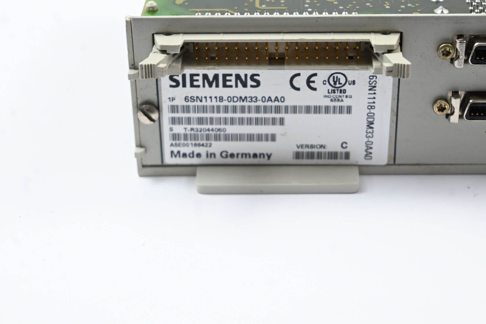 Siemens simodrive Regeleinschub 6SN1118-0DM33-0AA0 ( 6SN1 118-0DM33-0AA0 )  V. C