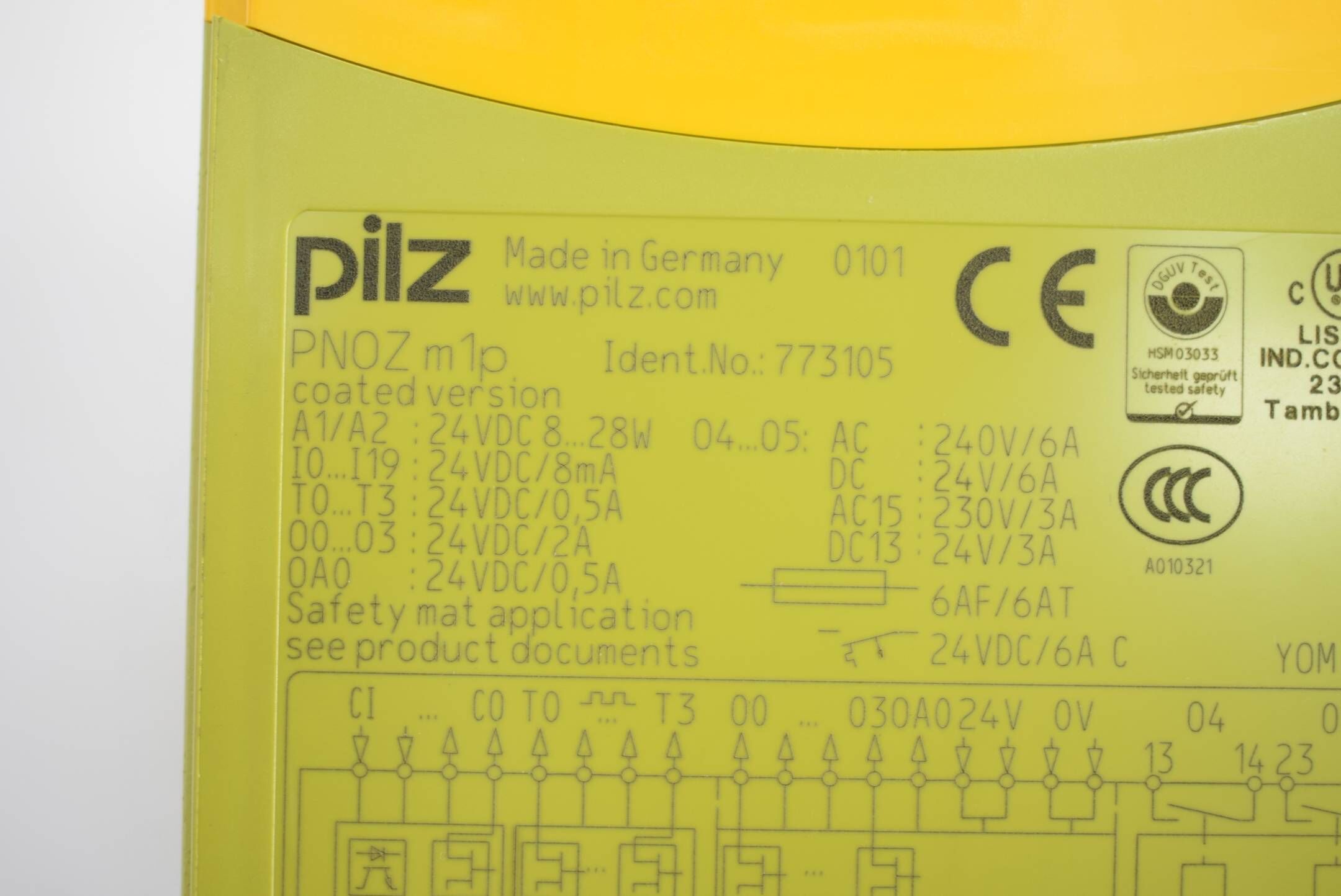 Pilz PNOZ m1p coated version ( 773105 )